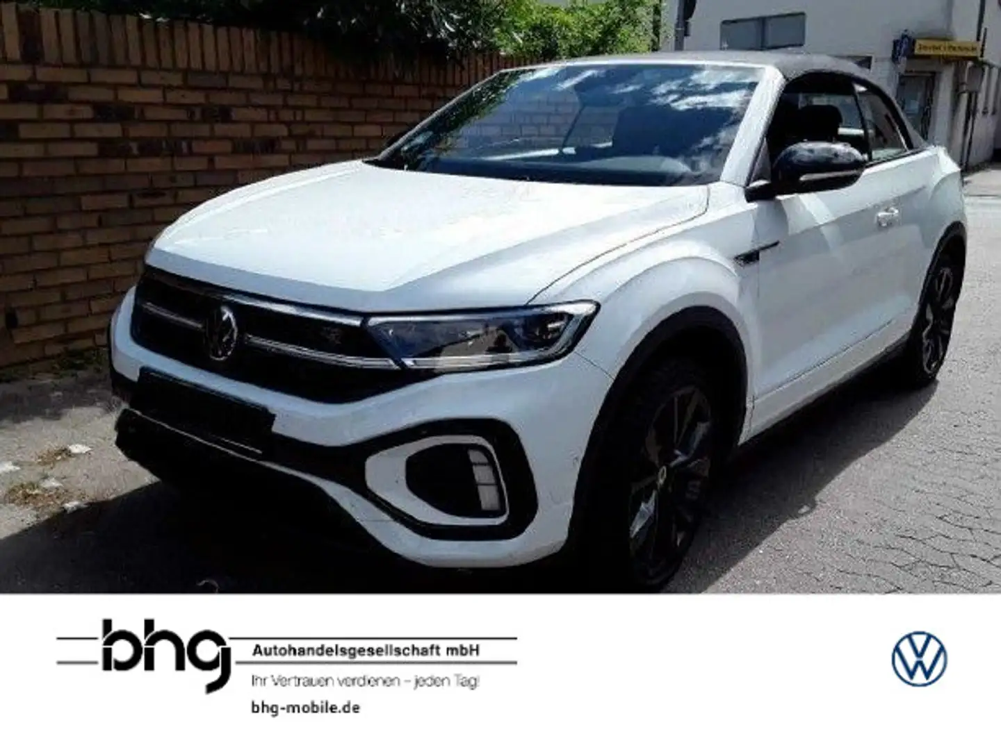 Volkswagen T-Roc 1.5 TSI DSG R-Line *AHK*NAVI*KAM Weiß - 1