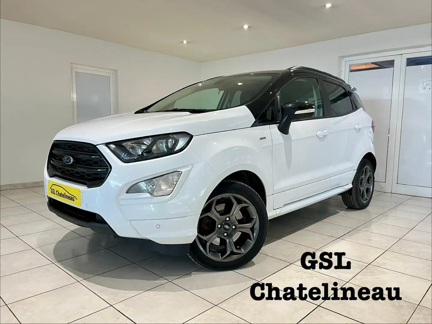 Ford EcoSport 1.0EcoBoost 125cv ST-Line 2019 Camera/Carplay/Clim Blanc - 1