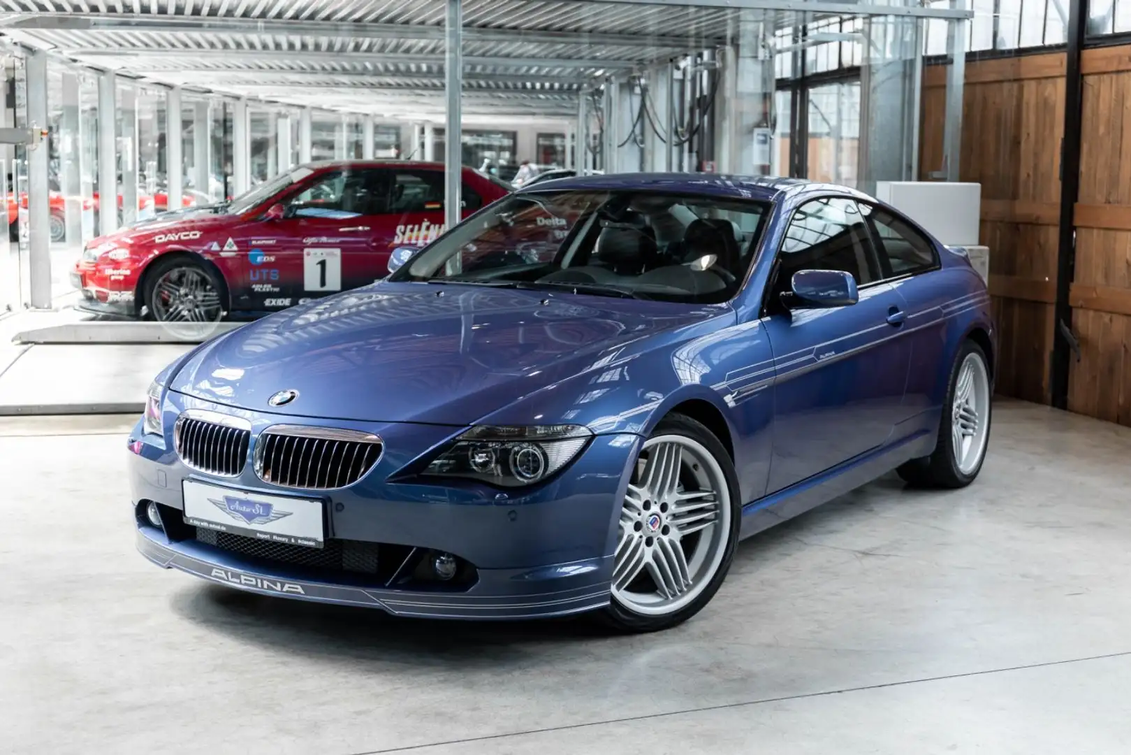 Alpina B6 4,4 Coupe|DE|Memory|Sitzheizung Blauw - 1