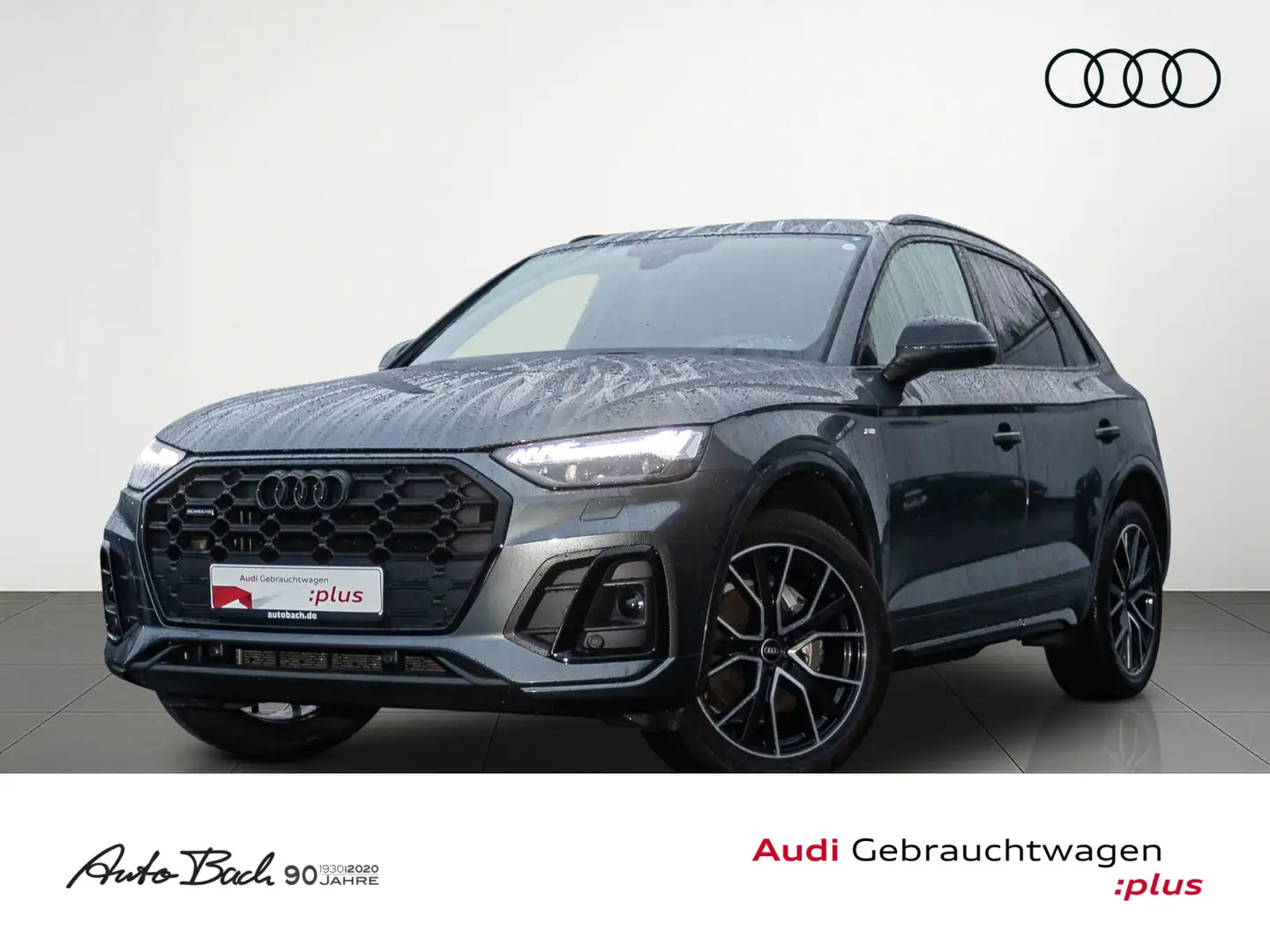 Audi Q5 S line 40TDI qu.Stronic Navi LED Panorama HuD Grau - 1