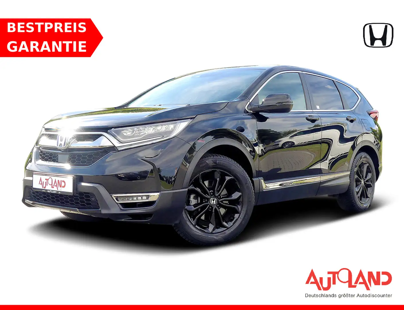 Honda CR-V Hybrid 2.0 LED Navi ACC Kamera Leder Schwarz - 1