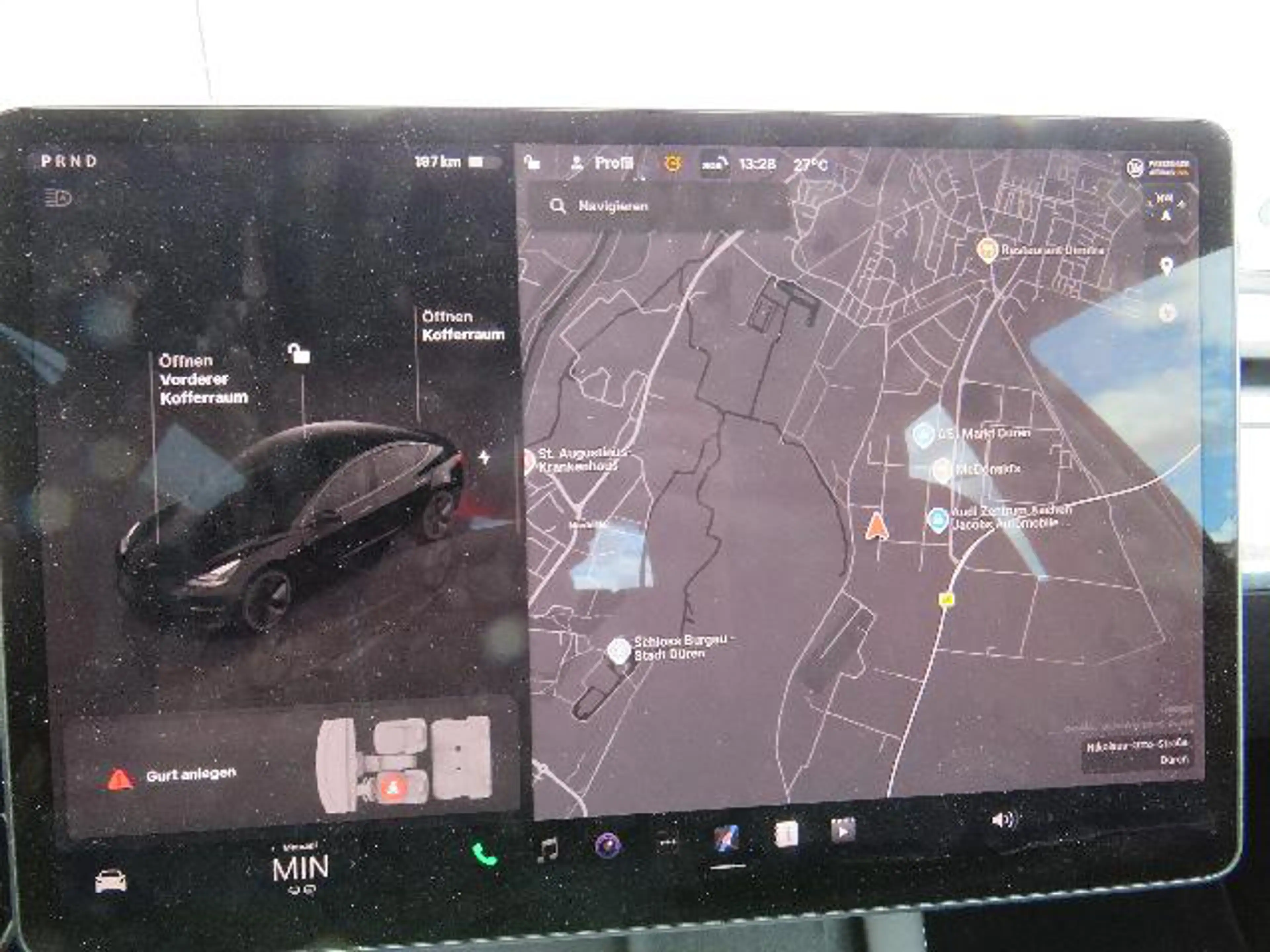 Tesla Model 3 MODEL 3 NAVI KLIMAAUT LED RADIO TEMPO MFL PANO SHZ KAMERA Leder 360° — photo 12