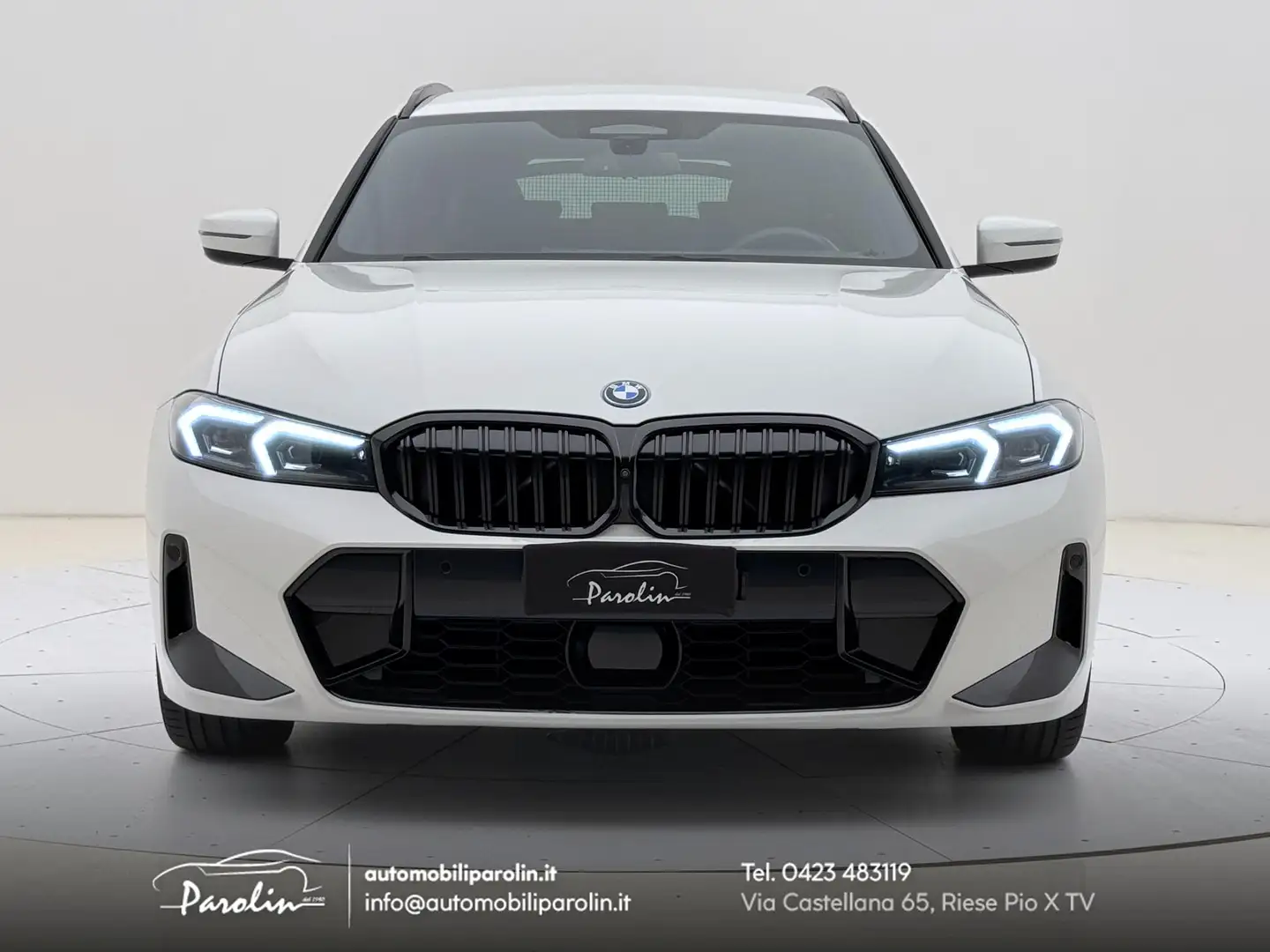 BMW 320 e Touring MSport Pro-Black-ACC-LED-19''-Camera360 Білий - 2