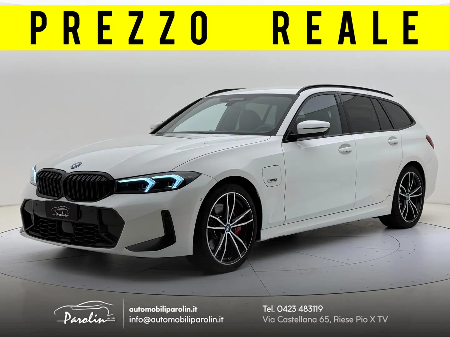 BMW 320 e Touring MSport Pro-Black-ACC-LED-19''-Camera360 Білий - 1