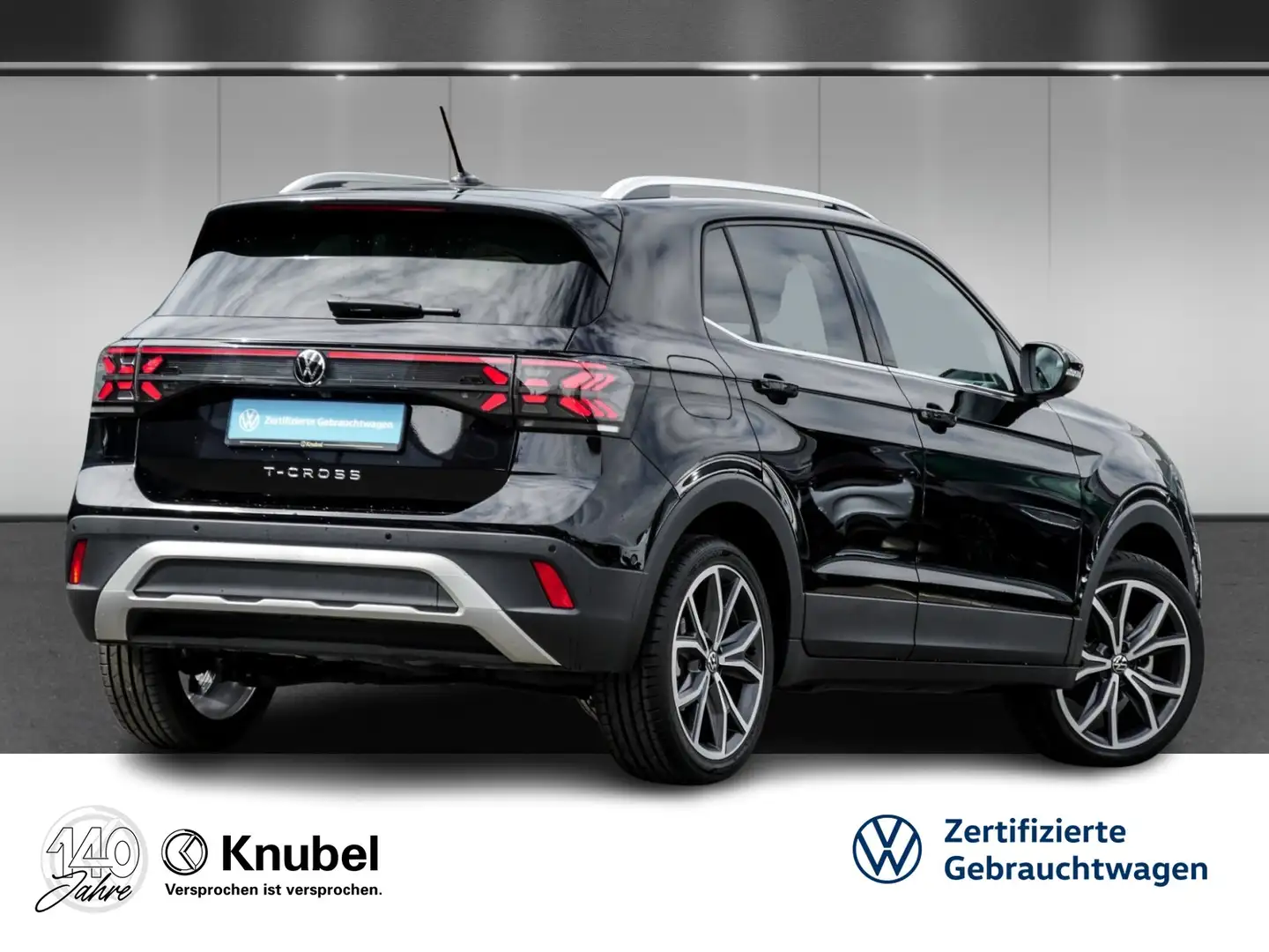 Volkswagen T-Cross Style 1.0 TSI DSG IQ.Light Navi AHK 18" TravelA... Schwarz - 2