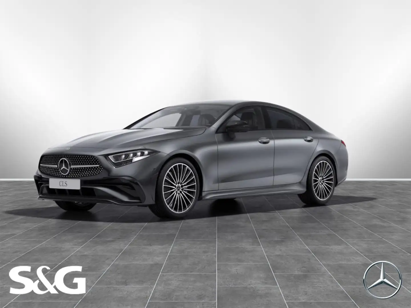 Mercedes-Benz CLS 450 4M AMG HEADUP+BURMESTER+360°+DISTRO+20" Grau - 1