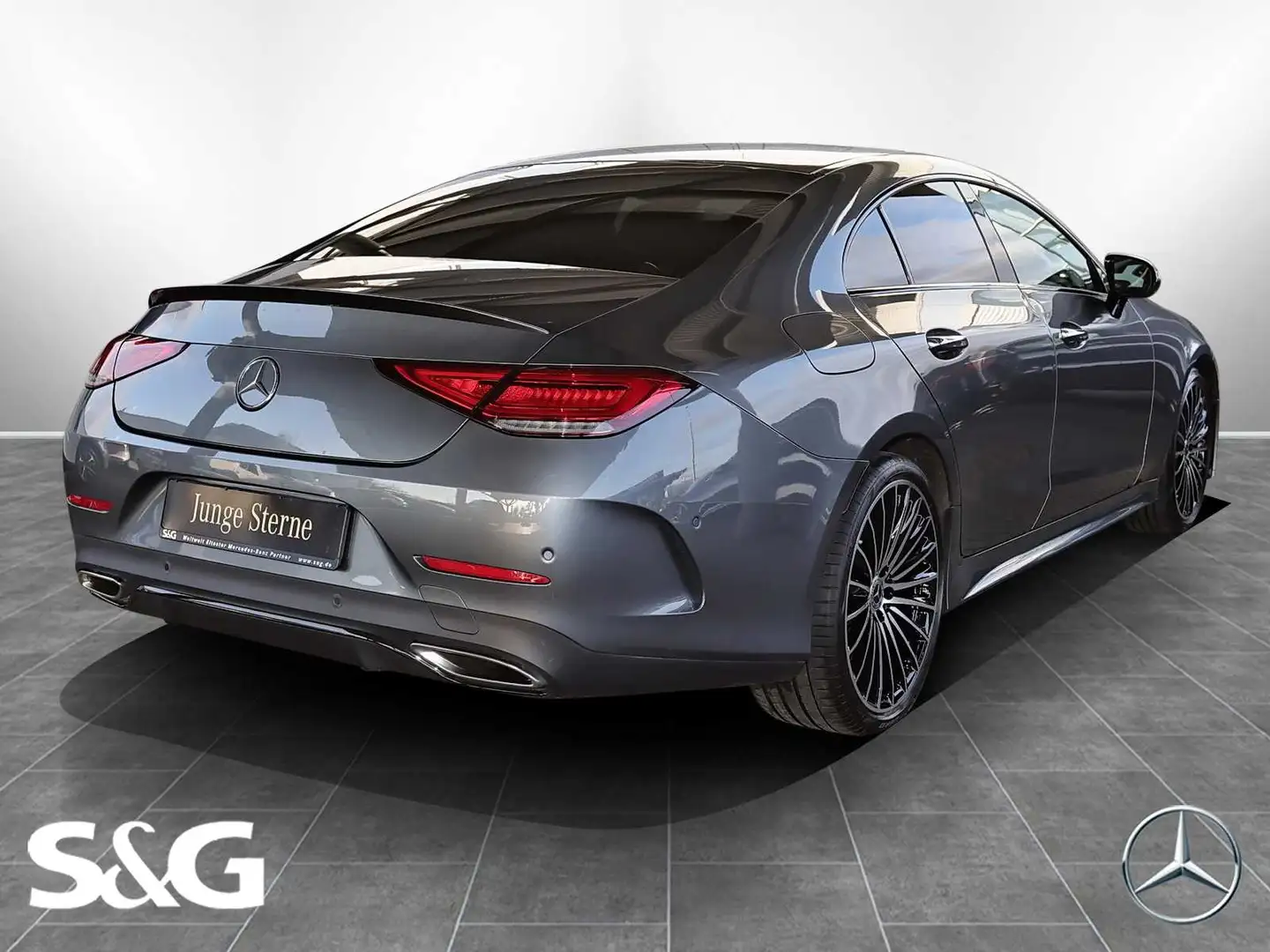 Mercedes-Benz CLS 450 4M AMG HEADUP+BURMESTER+360°+DISTRO+20" Gris - 2