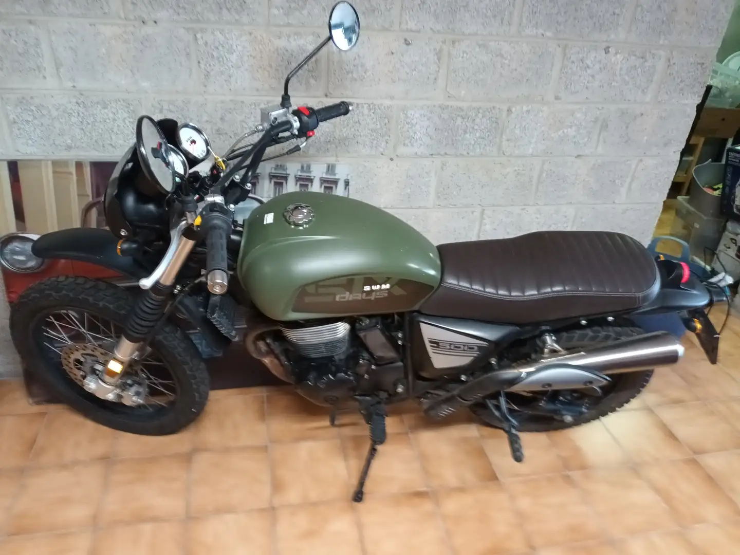 SWM Six Days 500 Six Days Zelená - 2