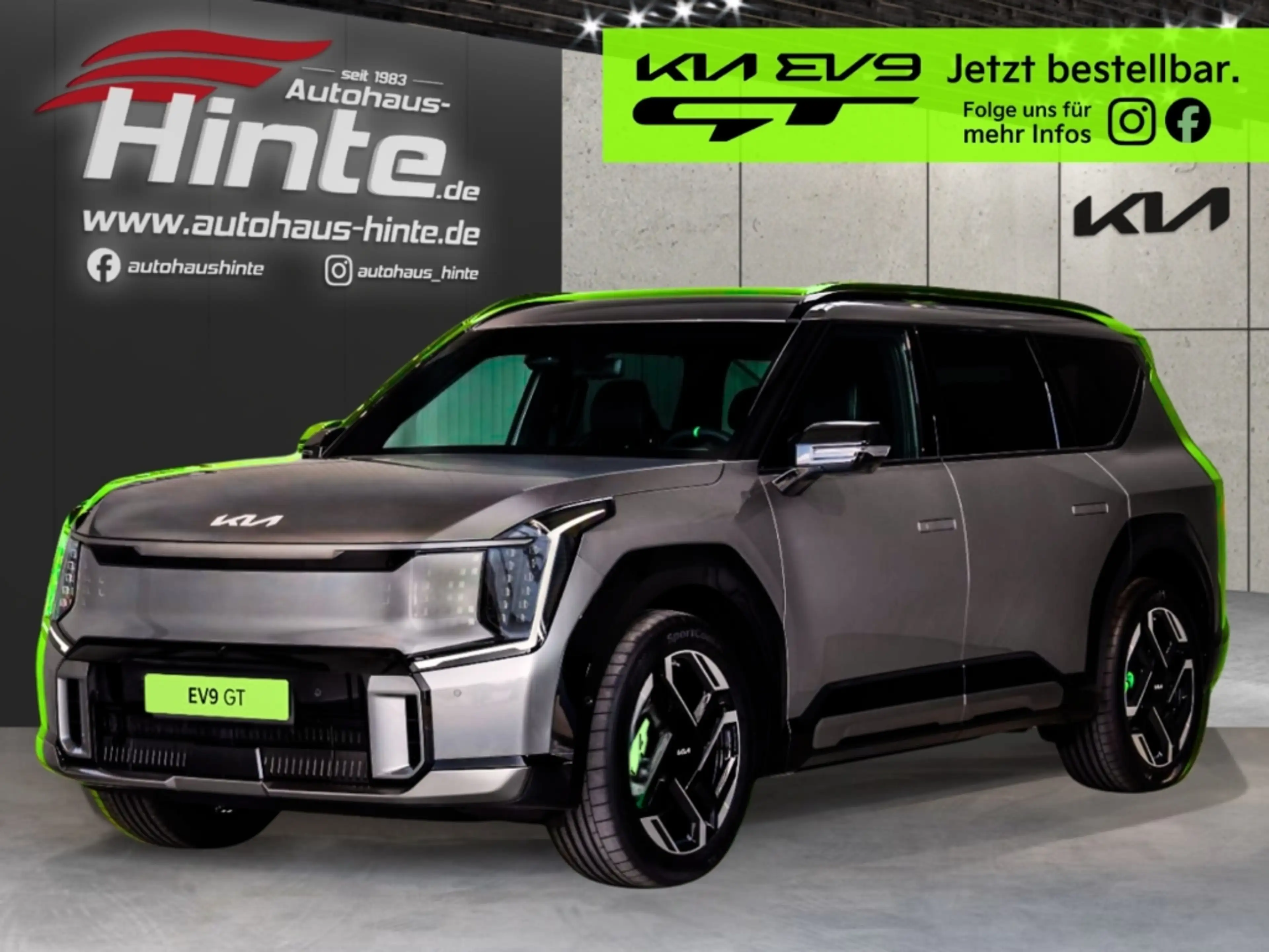 Kia EV9 GT 99,8-kWh AWD 508-PS Sportsitze ALCANTARA