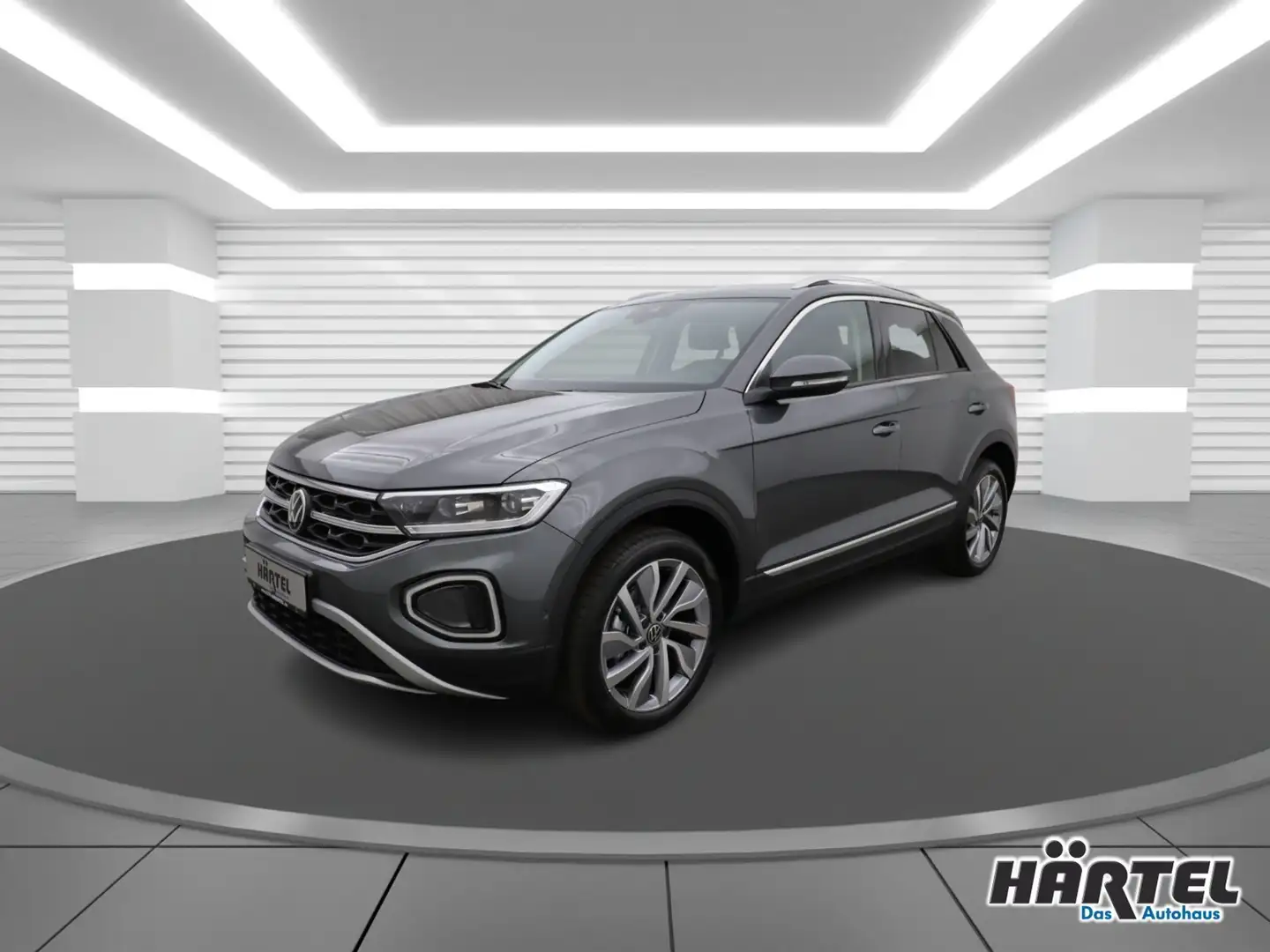 Volkswagen T-Roc STYLE 1.5 TSI DSG (+ACC-RADAR+NAVI+AHK) LED Grau - 2