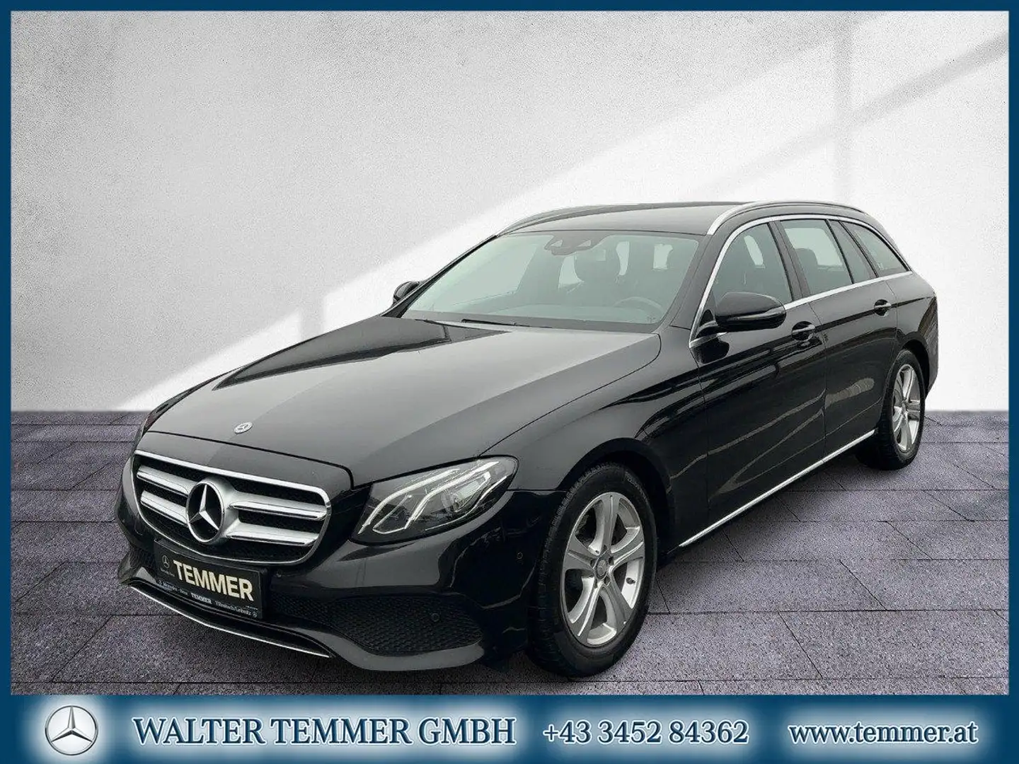 Mercedes-Benz E 200 d T-Modell Avantgarde HeadUp Comand RKam Schwarz - 1