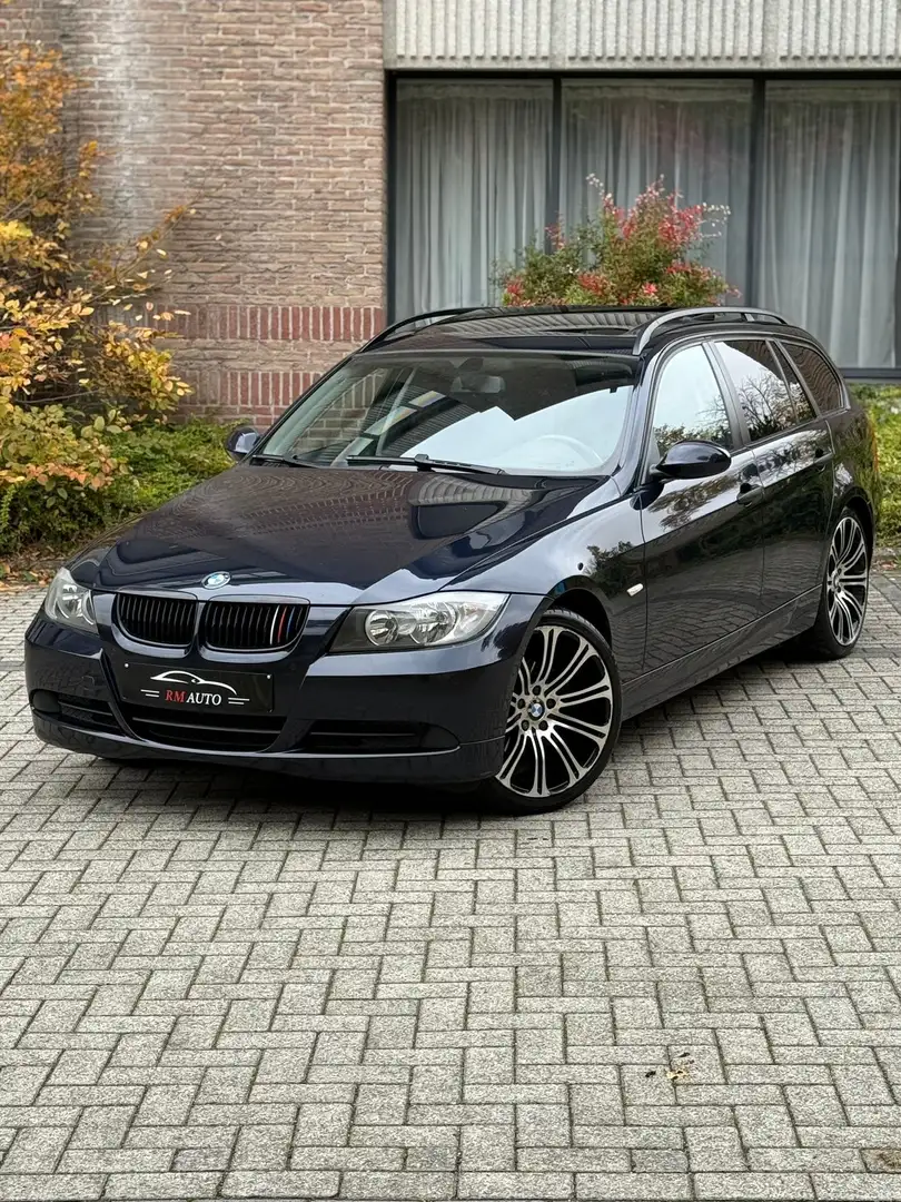 BMW 320 Bmw Serie 3 E91 Touring 320i Essence Automatique Blauw - 1