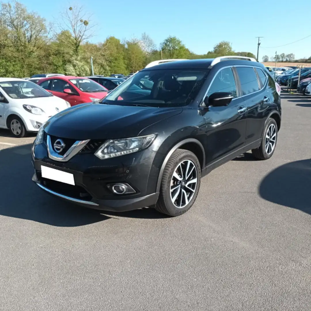 Nissan X-Trail 1.6 DCI 130CH BLACK EDITION ALL-MODE 4X4-I EURO6 7 Noir - 1