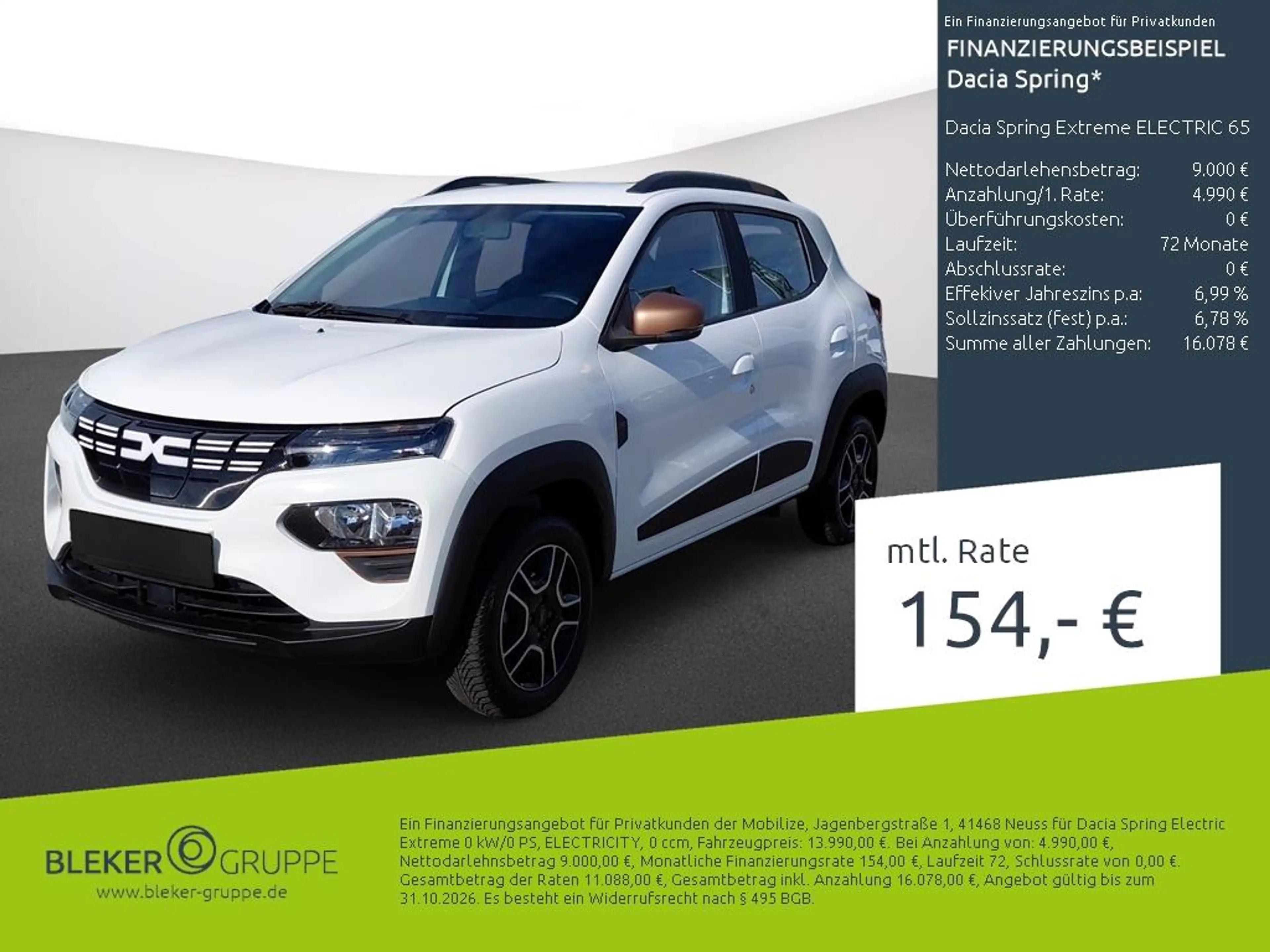 Dacia Spring Dacia Spring Extreme ELECTRIC 65