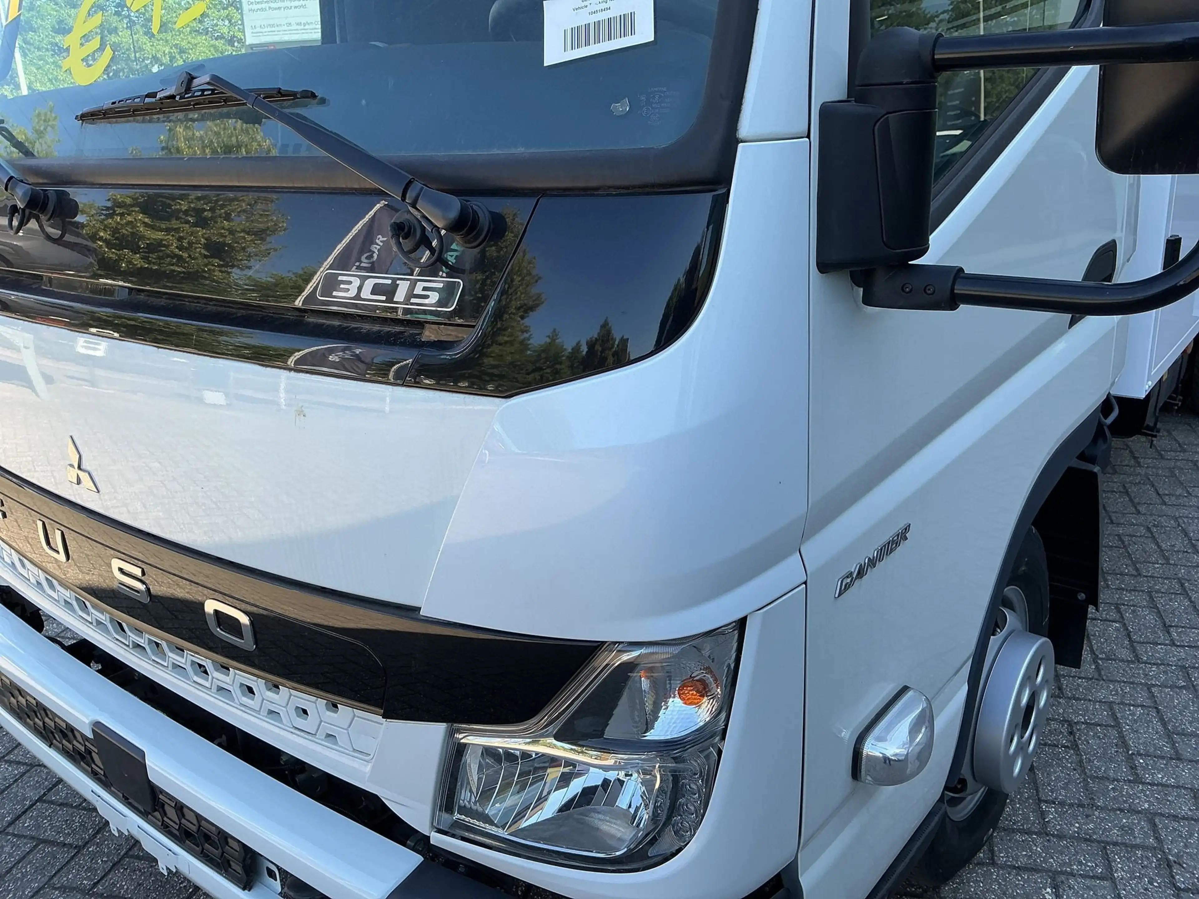 Mitsubishi Canter CANTER 3C15 KIPPER + MATERIAALKOFFER + TREKHAAK — photo 6