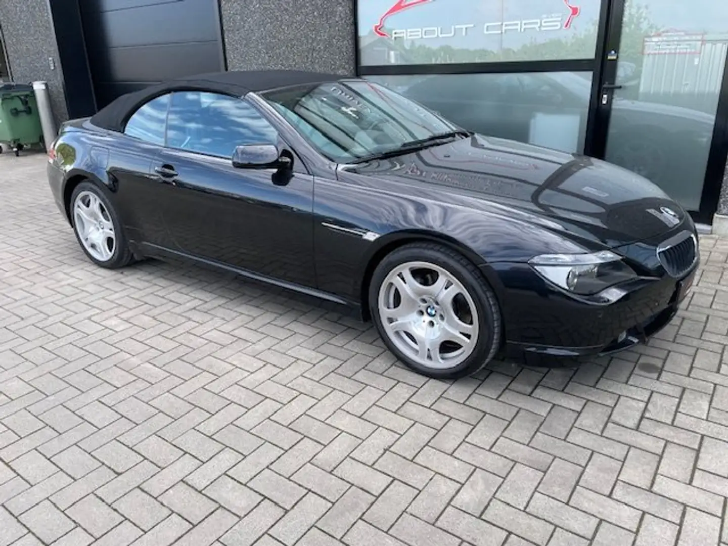 BMW 630 630i Cabriolet AUTOMAAT in topstaat !! Fekete - 1