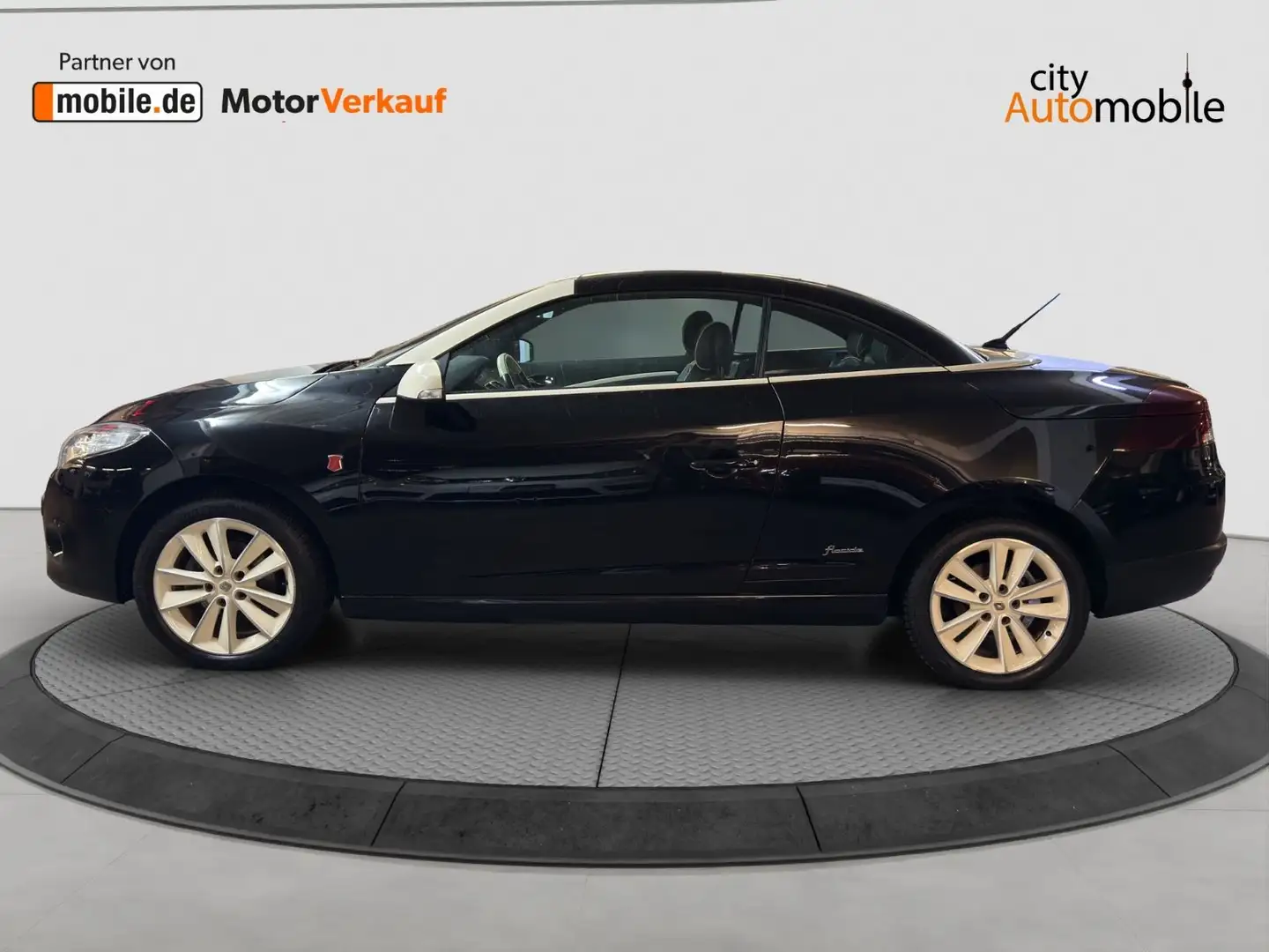 Renault Megane III Cabrio Floride/ 1.Hand/Pano-Dach/SHZ Schwarz - 2