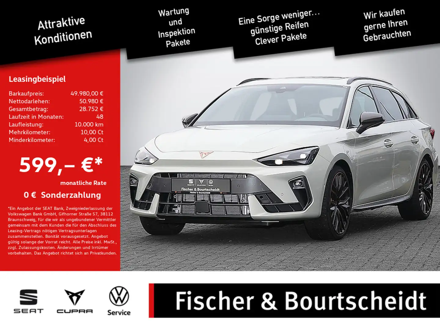 CUPRA Leon Sportstourer TSI 1.5 e-Hybrid VZ EXTREME Grau - 1