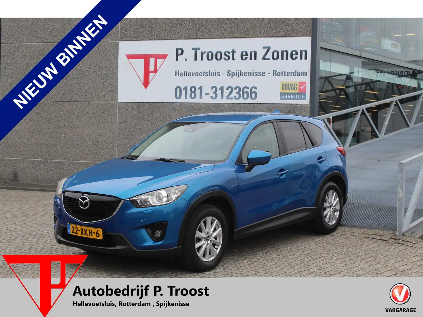 Mazda CX-5 2.0 TS+ Lease Pack 2WD Meeneemprijs/Trekhaak/Parke Blauw - 1