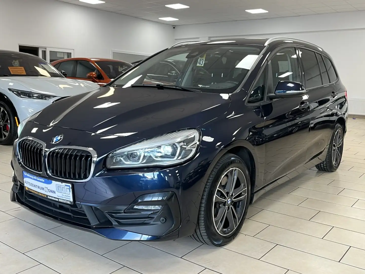 BMW 220 xDrive*Sport-Line*LED*TeilLeder*AHK*SHZ*Navi* Bleu - 1