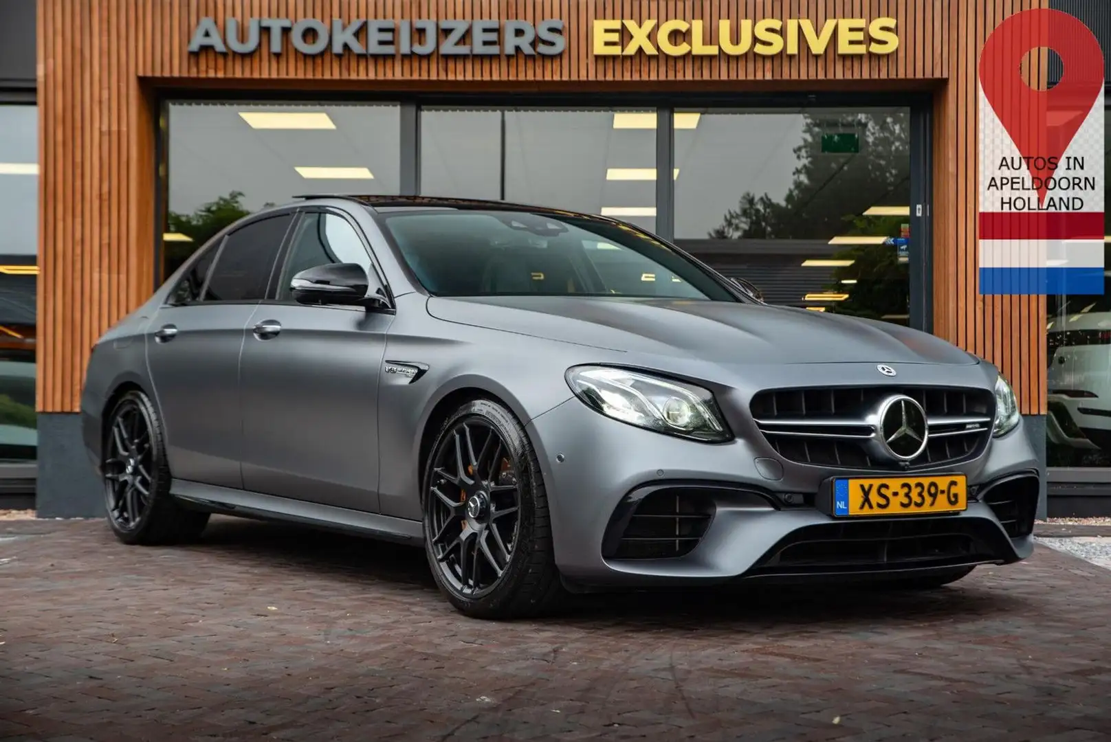 Mercedes-Benz E 63 AMG S 4MATIC+ Schaalstoel Keramisch Carbon Gris - 1