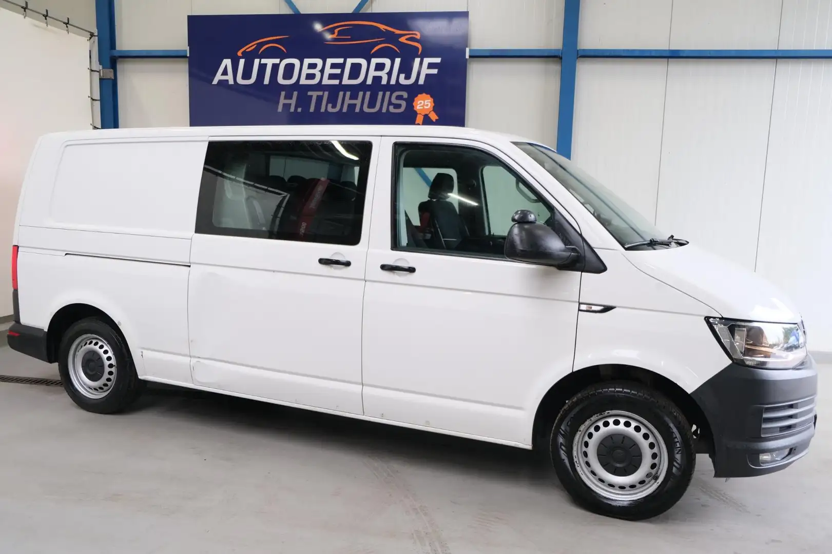 Volkswagen Transporter 2.0 TDI L2H1 150PK DC Business Comfortline - Airco Blanco - 2