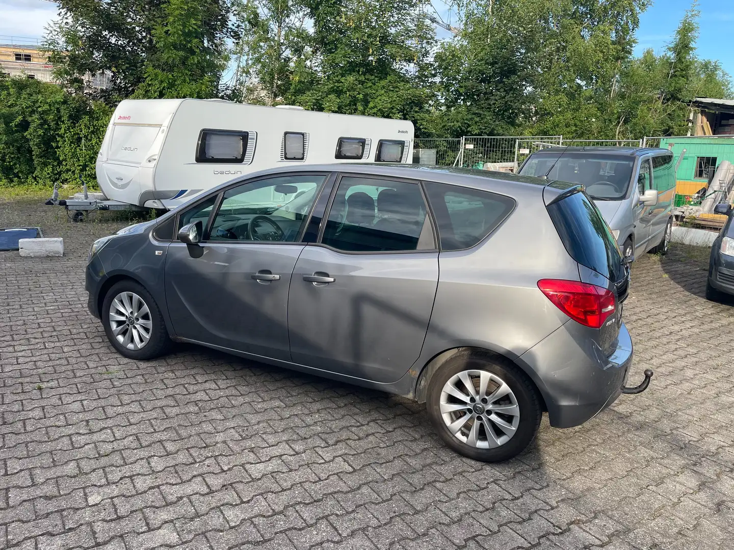 Opel Meriva Drive.1.4 Turbo,Tüv 07.2025,Euro6,Klimaautomat. Szary - 2