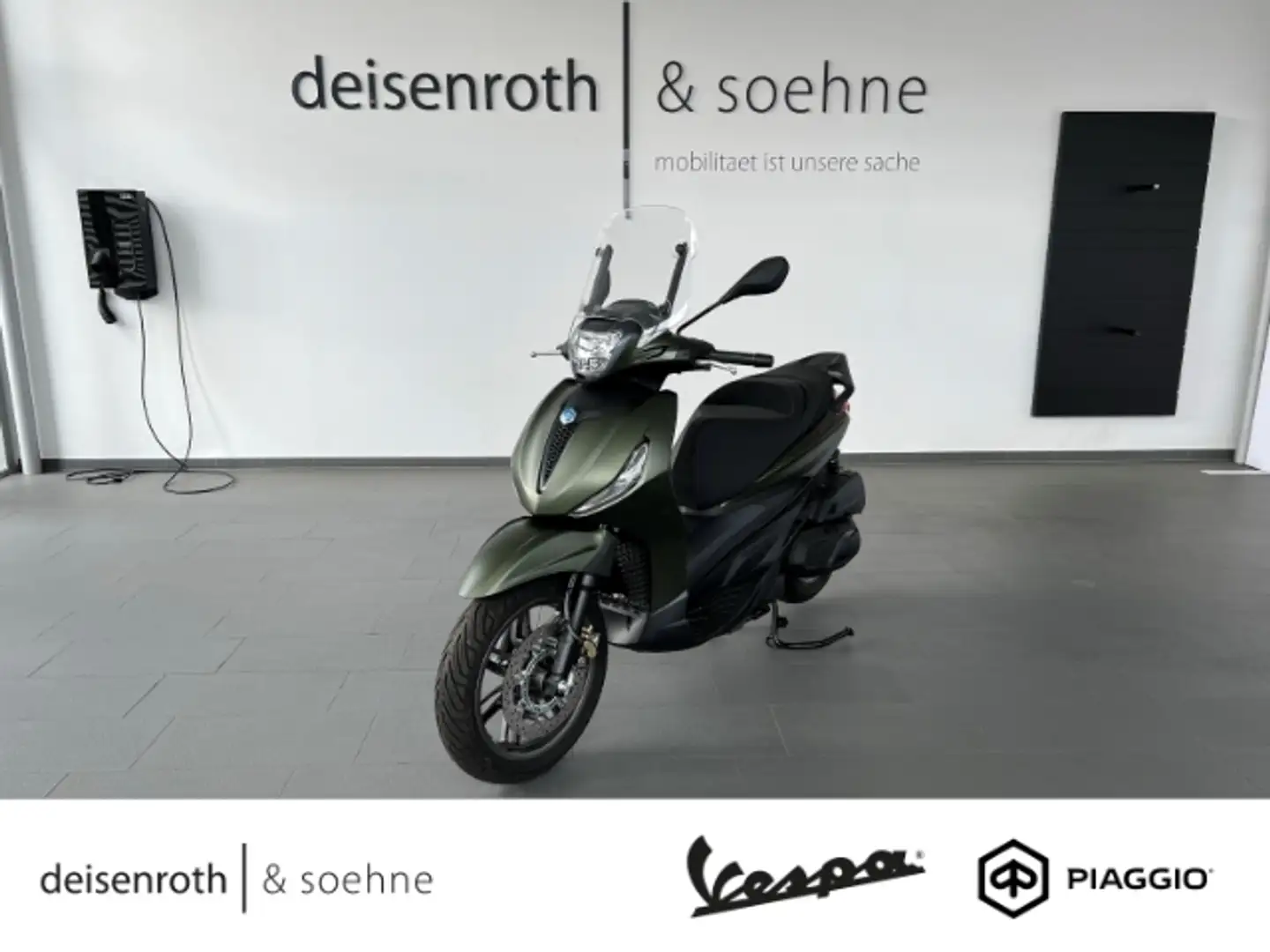 Piaggio Beverly 400 S Grün Jungle Vert - 1