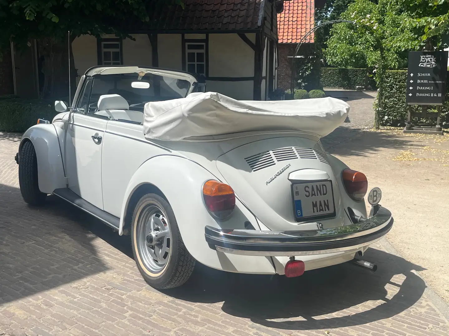 Volkswagen Kever Cabriolet Champagne Edition White - 2