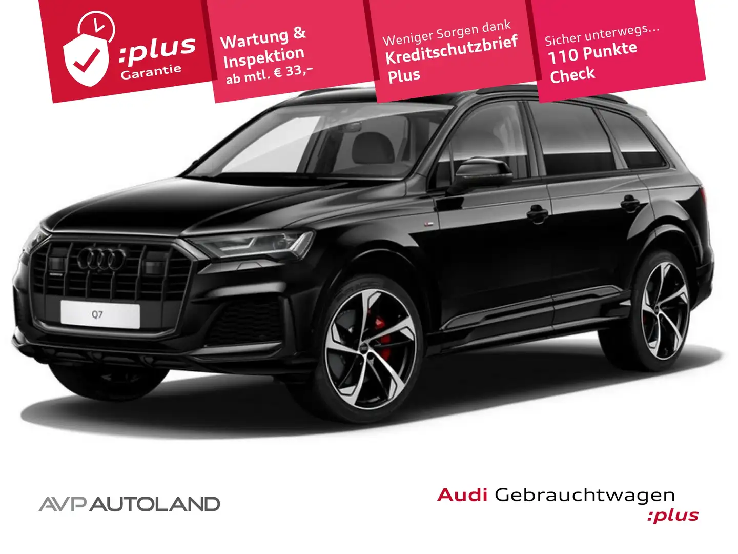 Audi Q7 45 TDI quattro S line competition plus AHK Noir - 1