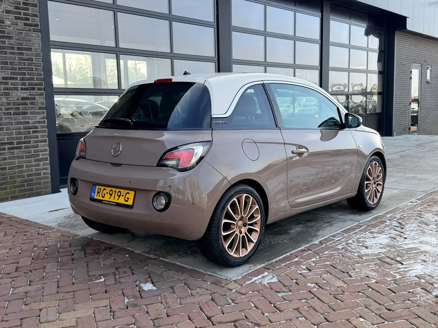 Opel Adam 1.4 Glam | Pano | Leer | Stoelver | Stuurver | Braun - 2