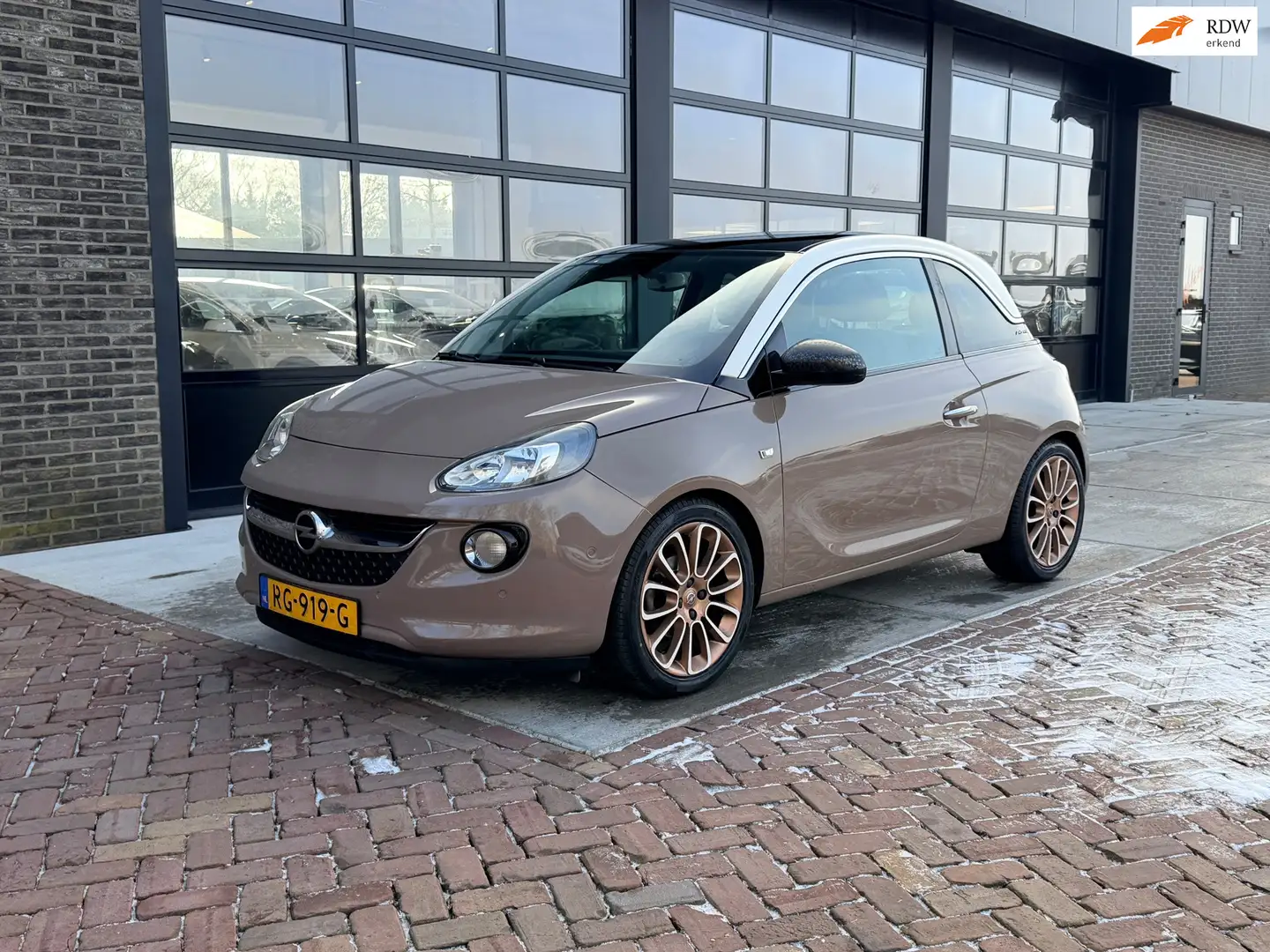 Opel Adam 1.4 Glam | Pano | Leer | Stoelver | Stuurver | Braun - 1