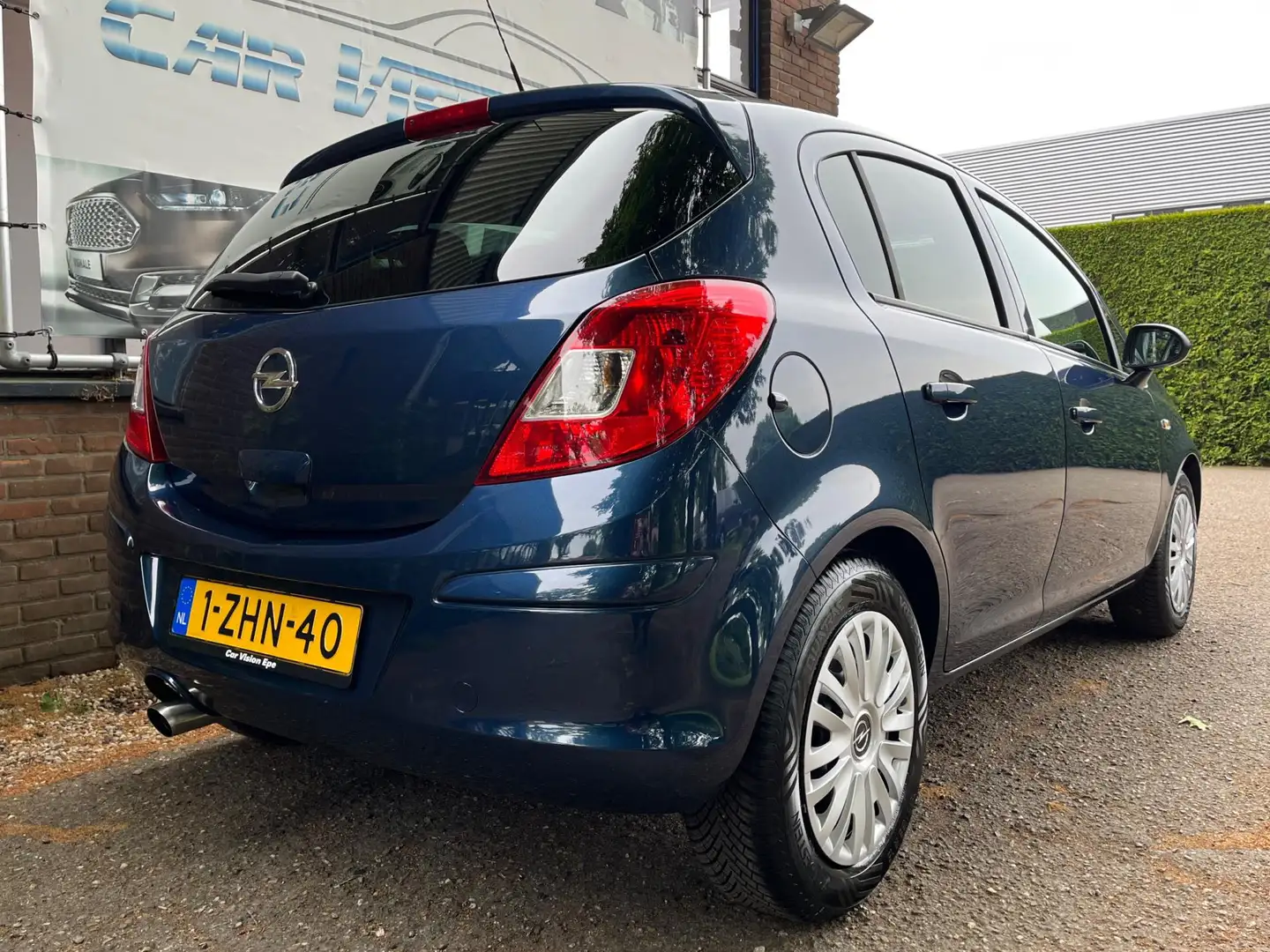 Opel Corsa 1.2-16V Design Edition|Airco|Cruise| Azul - 2