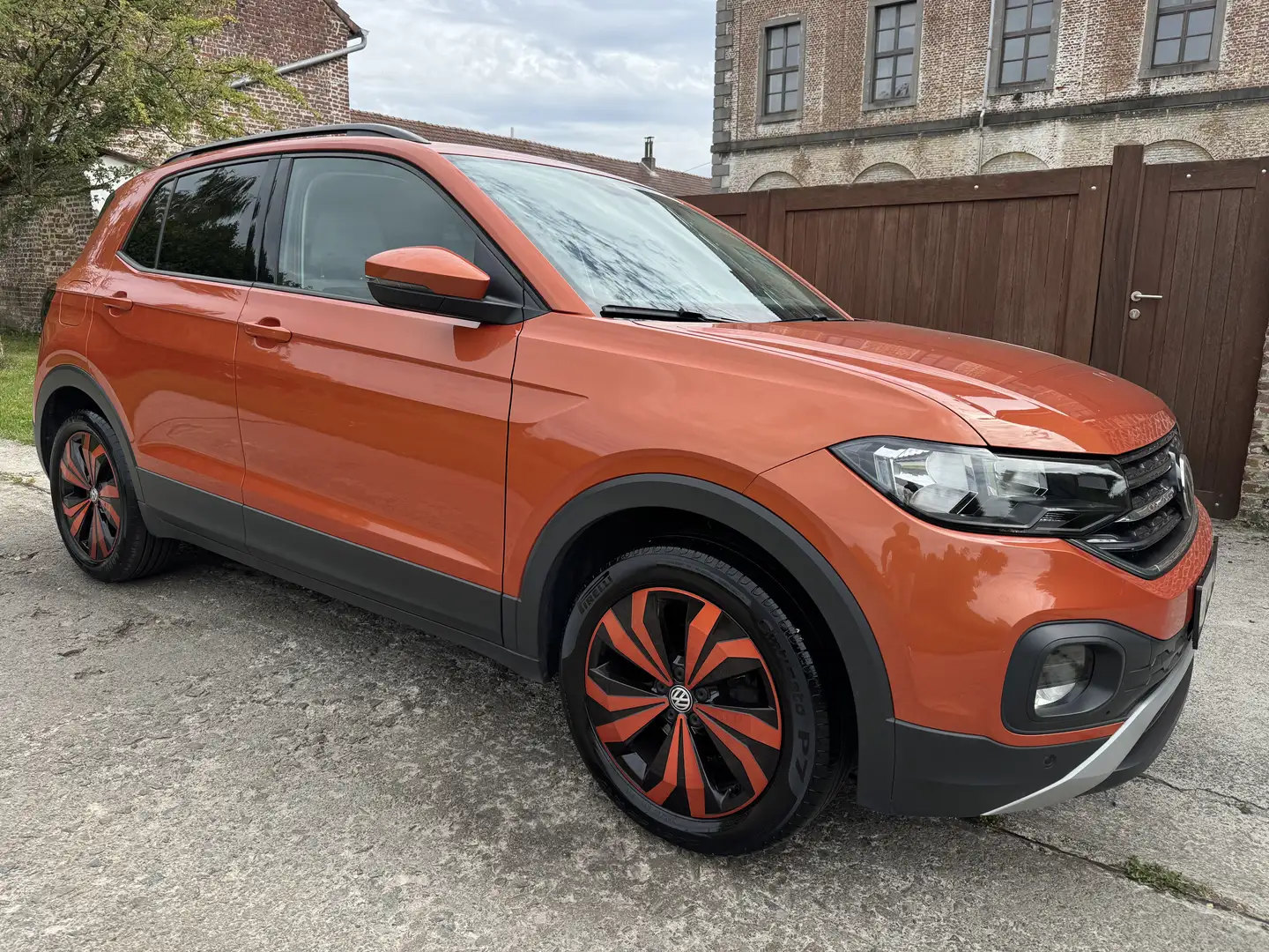 Volkswagen T-Cross T-Cross 1.0 TSI OPF DSG Style Oranje - 1