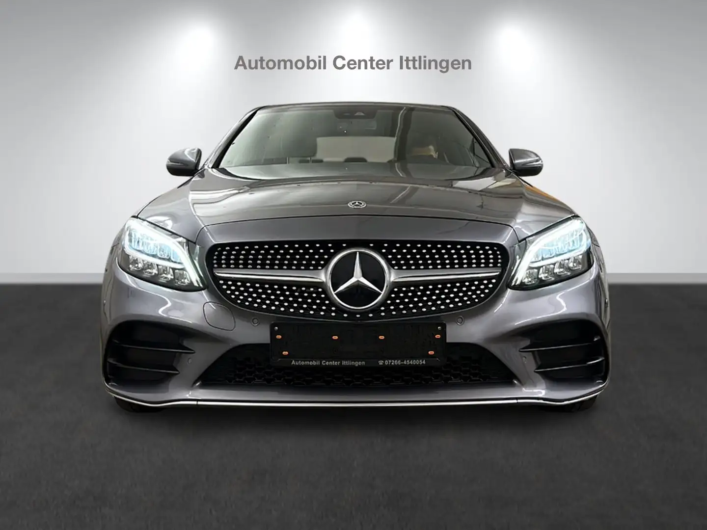 Mercedes-Benz C 300 de 3XAMG/LED-Sch/Leder/Kamera/Navi/Burmest Grau - 2
