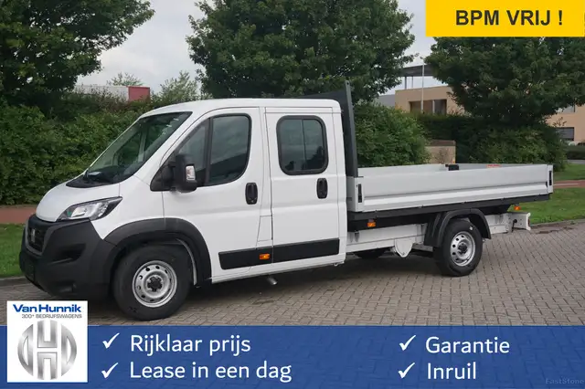 Fiat Ducato 35 Maxi DOKA 140PK L4 Open Laadbak BPM VRIJ Apple