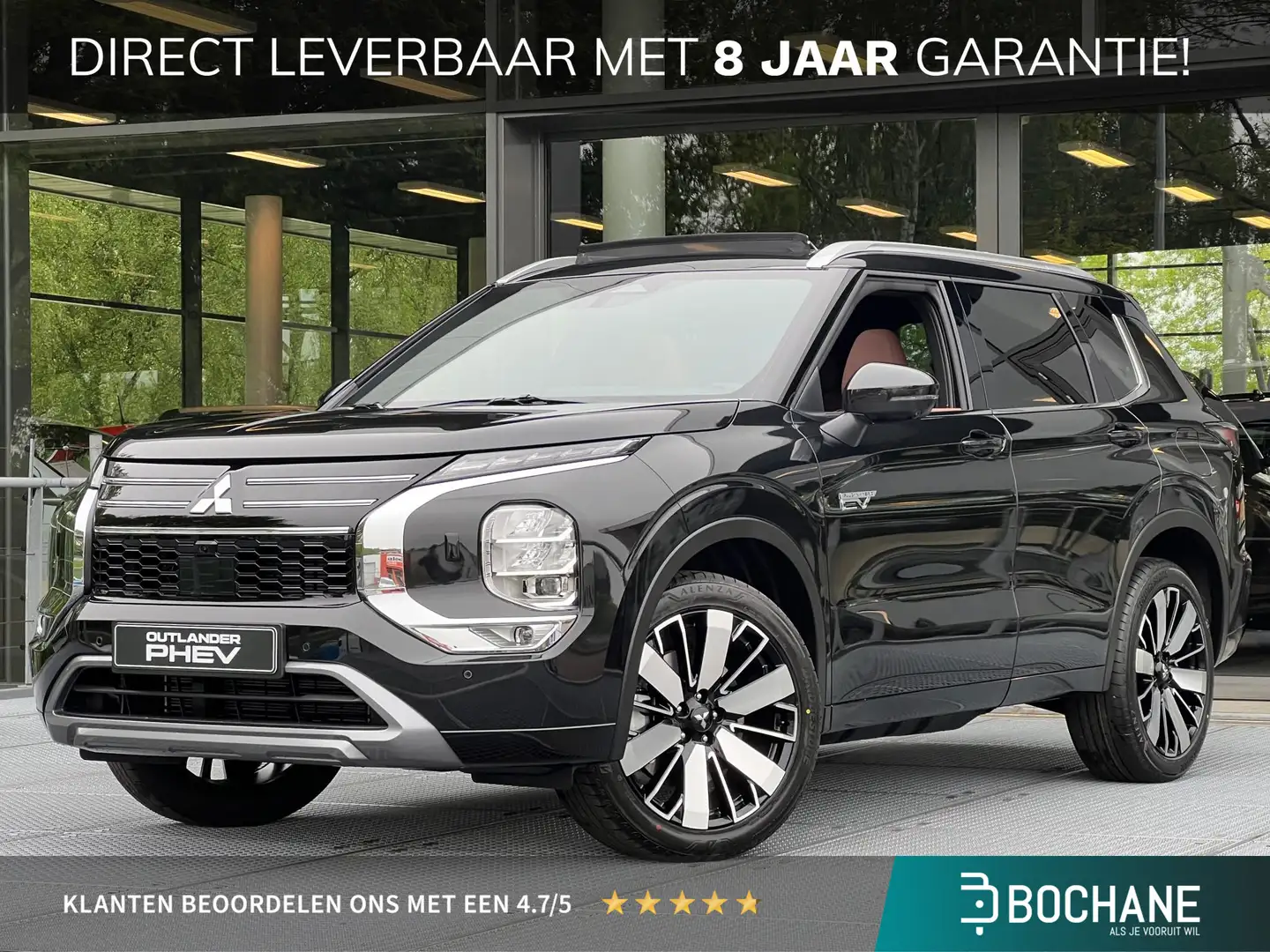 Mitsubishi Outlander 2.4 PHEV Instyle+ | DIRECT UIT VOORRAAD LEVERBAAR! Schwarz - 1