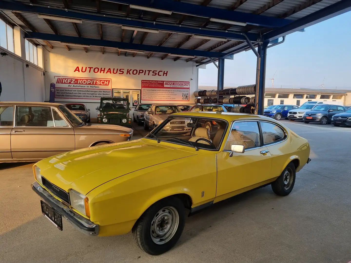 Ford Capri Capri II 1,3 GL Gelb - 1