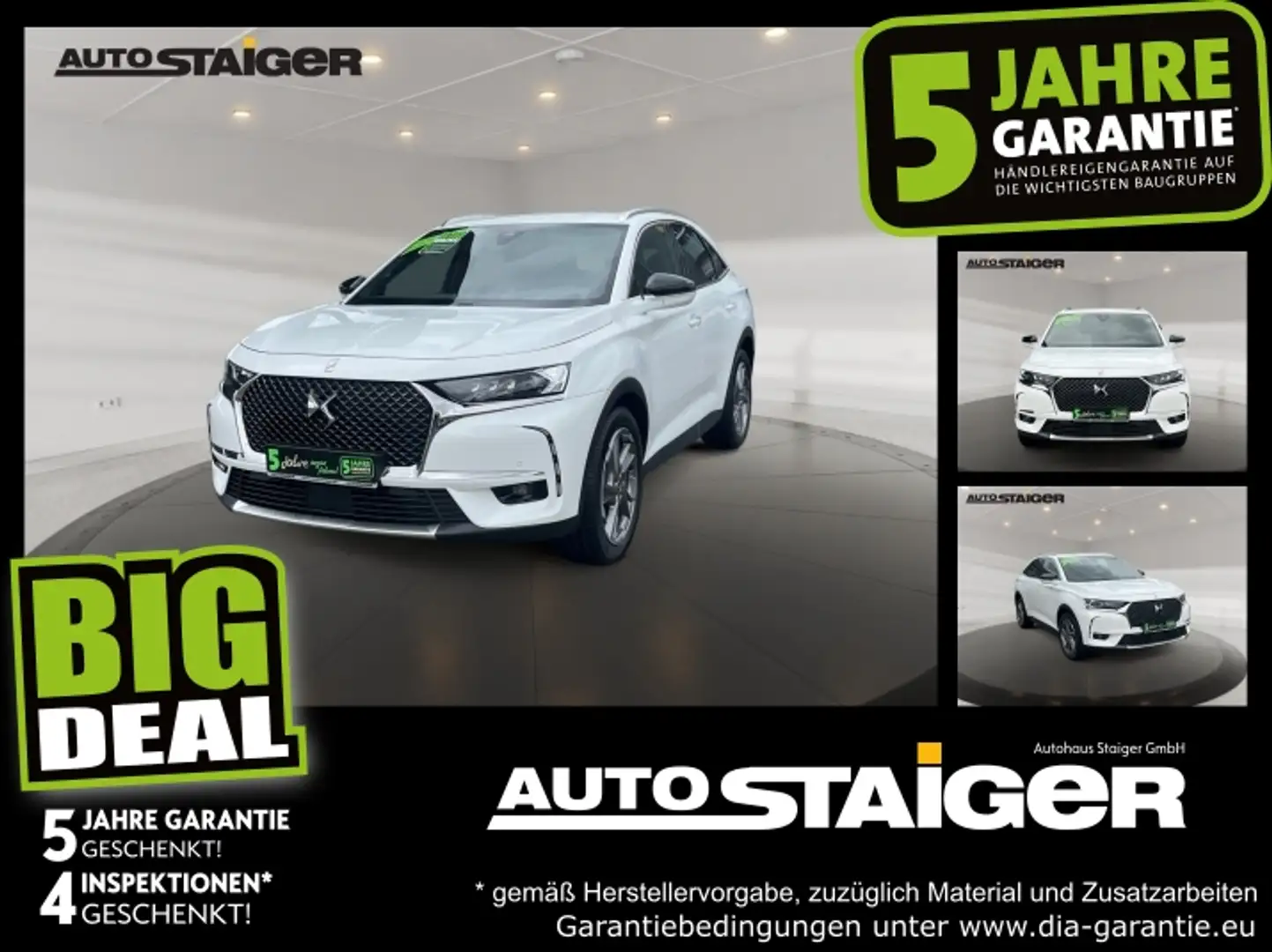 DS Automobiles DS 7 Crossback DS7 Crossback E-Tense Rivoli *Leder*Navi* Weiß - 1