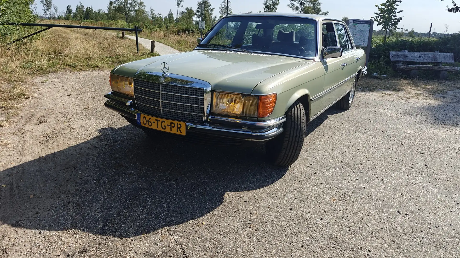 Mercedes-Benz 450 S450 / 450 SEL Grün - 2