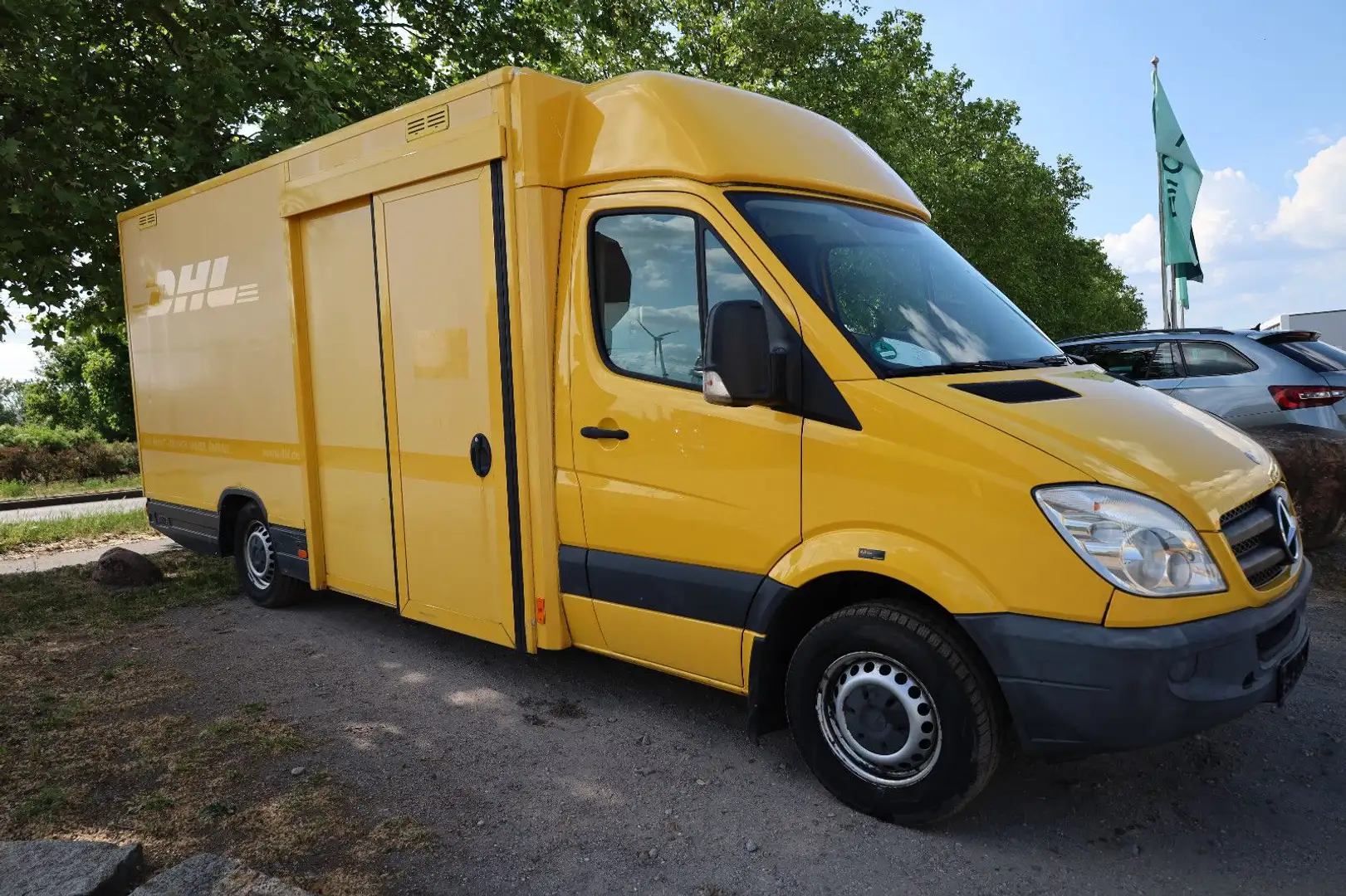 Mercedes-Benz Sprinter II Pritsche/ Koffer/Regalsystem Jaune - 2
