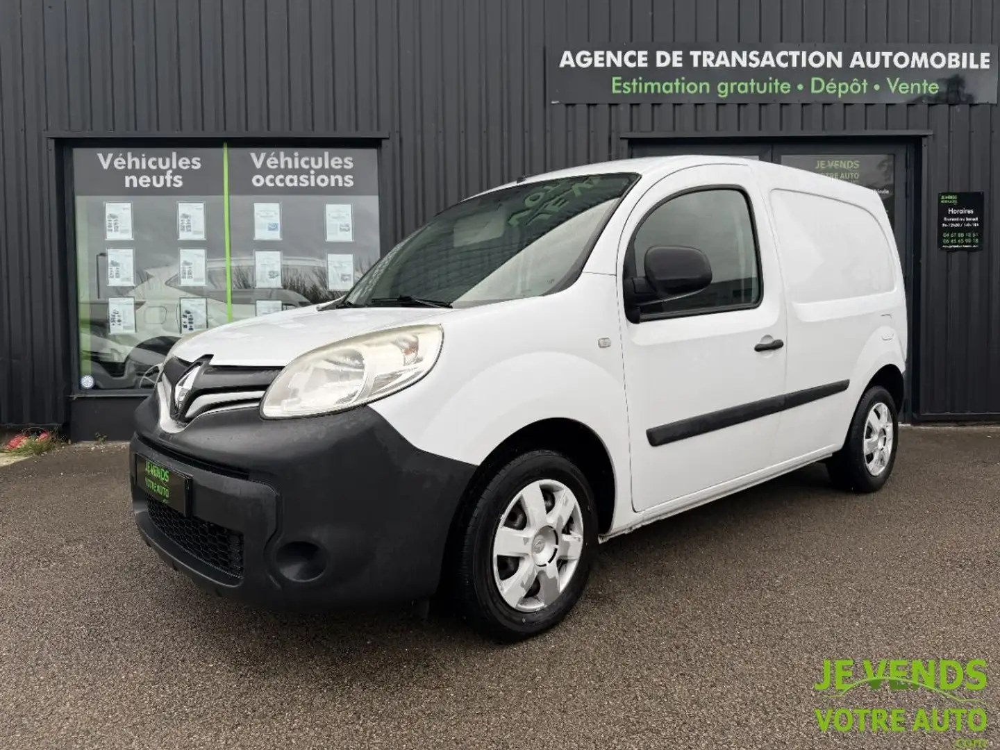 Renault Kangoo 1.5 dCi 90ch energy Grand Confort Blanc - 1