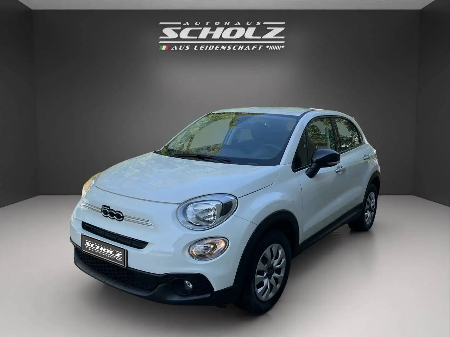 Fiat 500X MY23 HYBRID *KLIMA*DAB*SPURHALTEASSISTENT* Weiß - 1