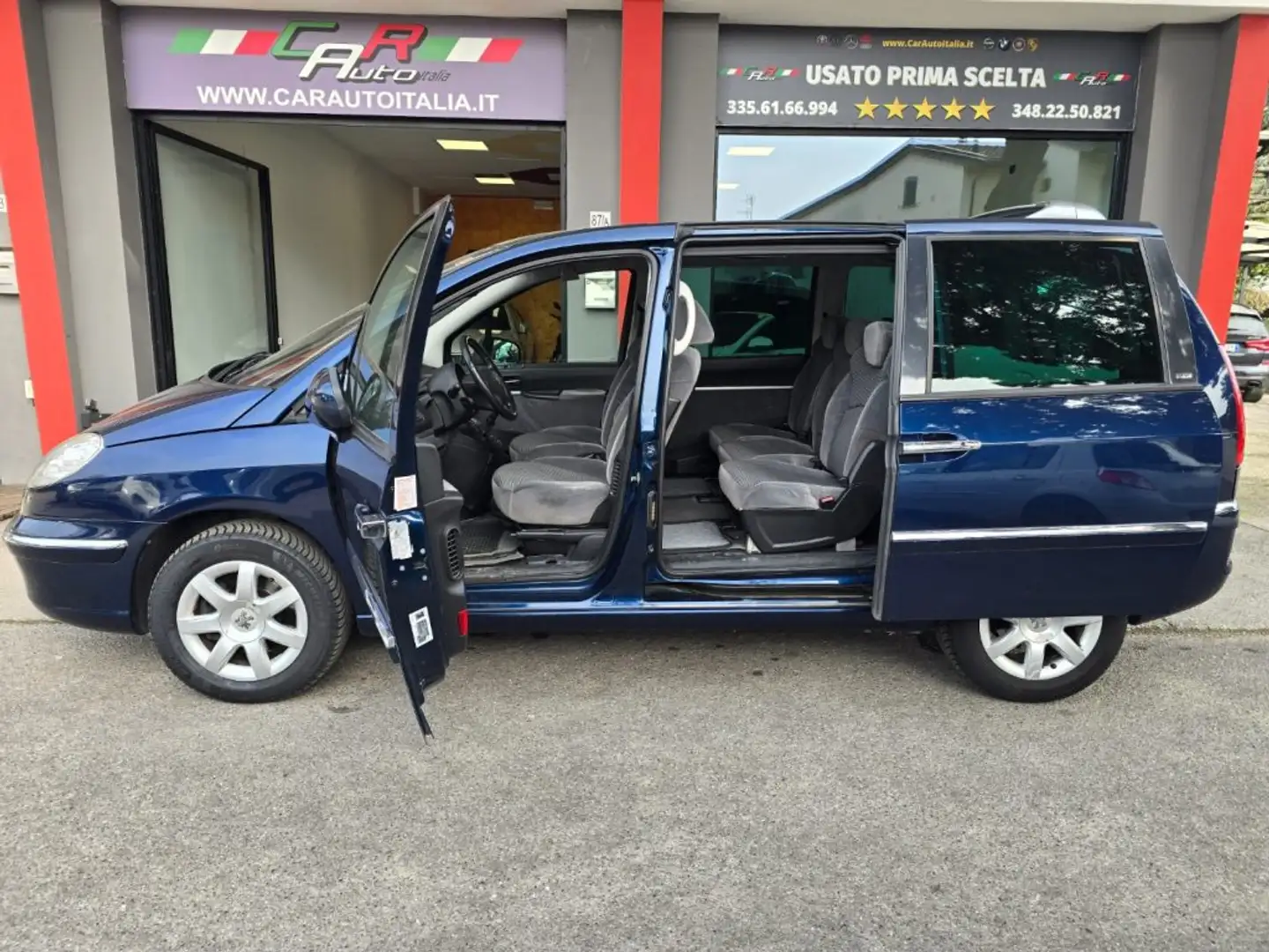 Peugeot 807 2.0 HDi 163CV 7 POSTI Navigatore Tel Cruise Climat Azul - 2