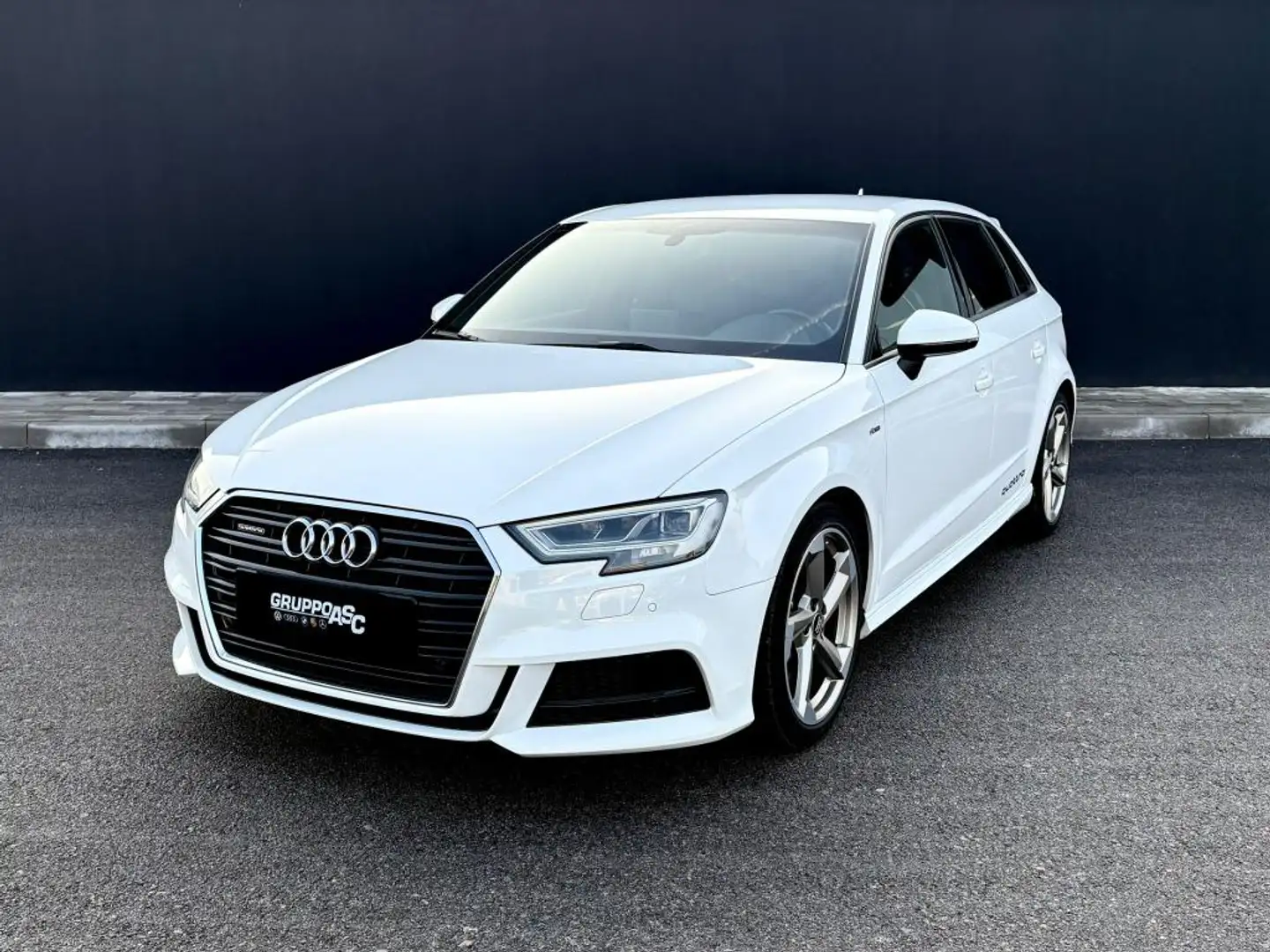 Audi A3 2.0 tdi 184 CV quattro S LINE s-tronic Blanc - 2