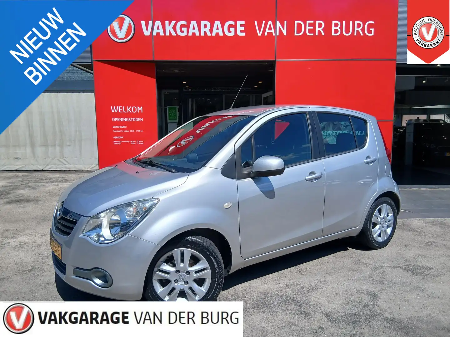 Opel Agila 1.0 Edition Grijs - 1