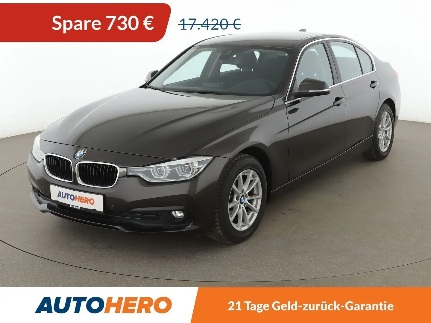 BMW 318 318i Advantage*NAVI*TEMPO*PDC*SHZ*HUD*LIM* Brun - 1