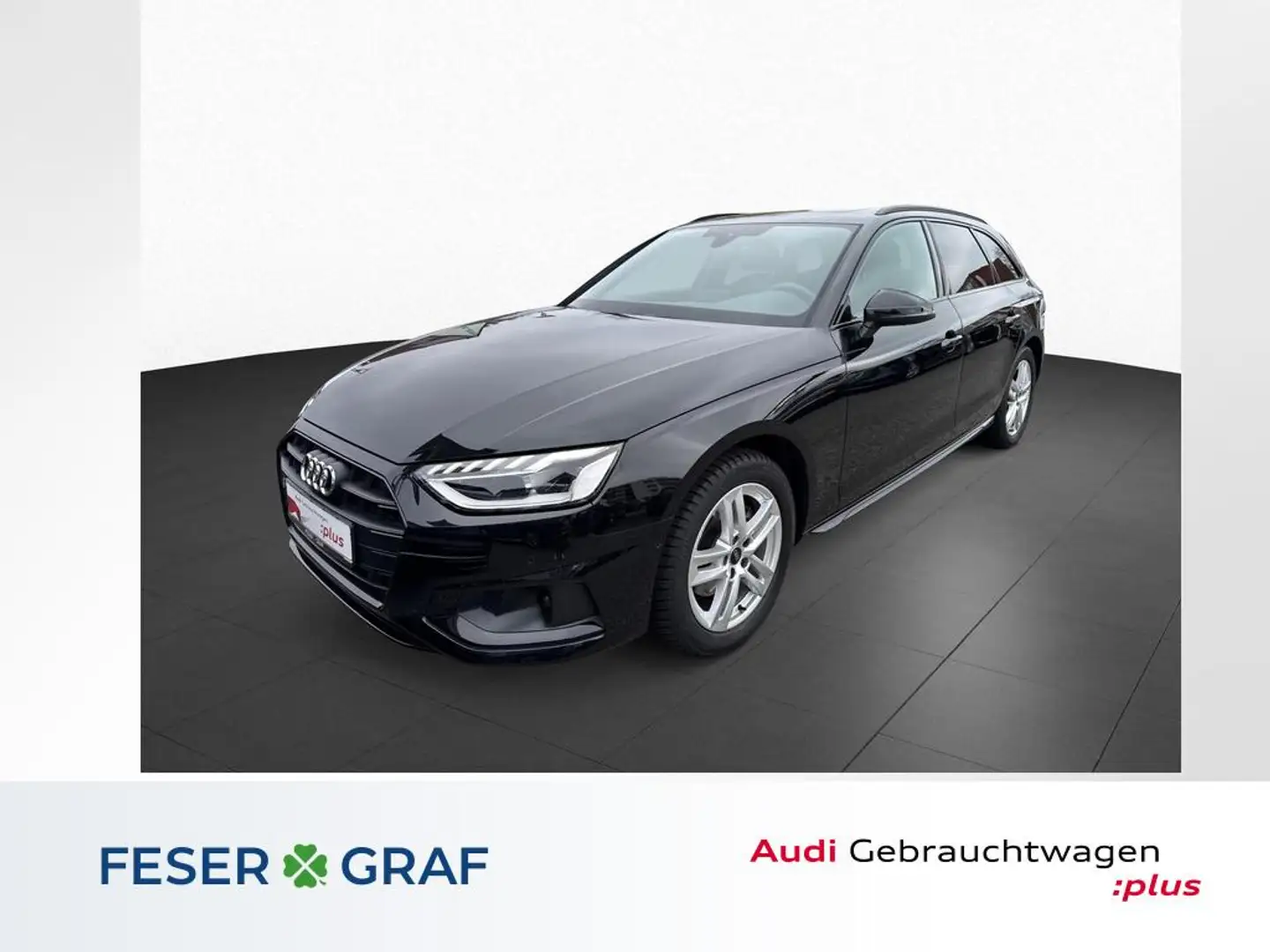 Audi A4 Avant Advanced 35 TFSI S tr. LED PANO ACC 360 Schwarz - 1