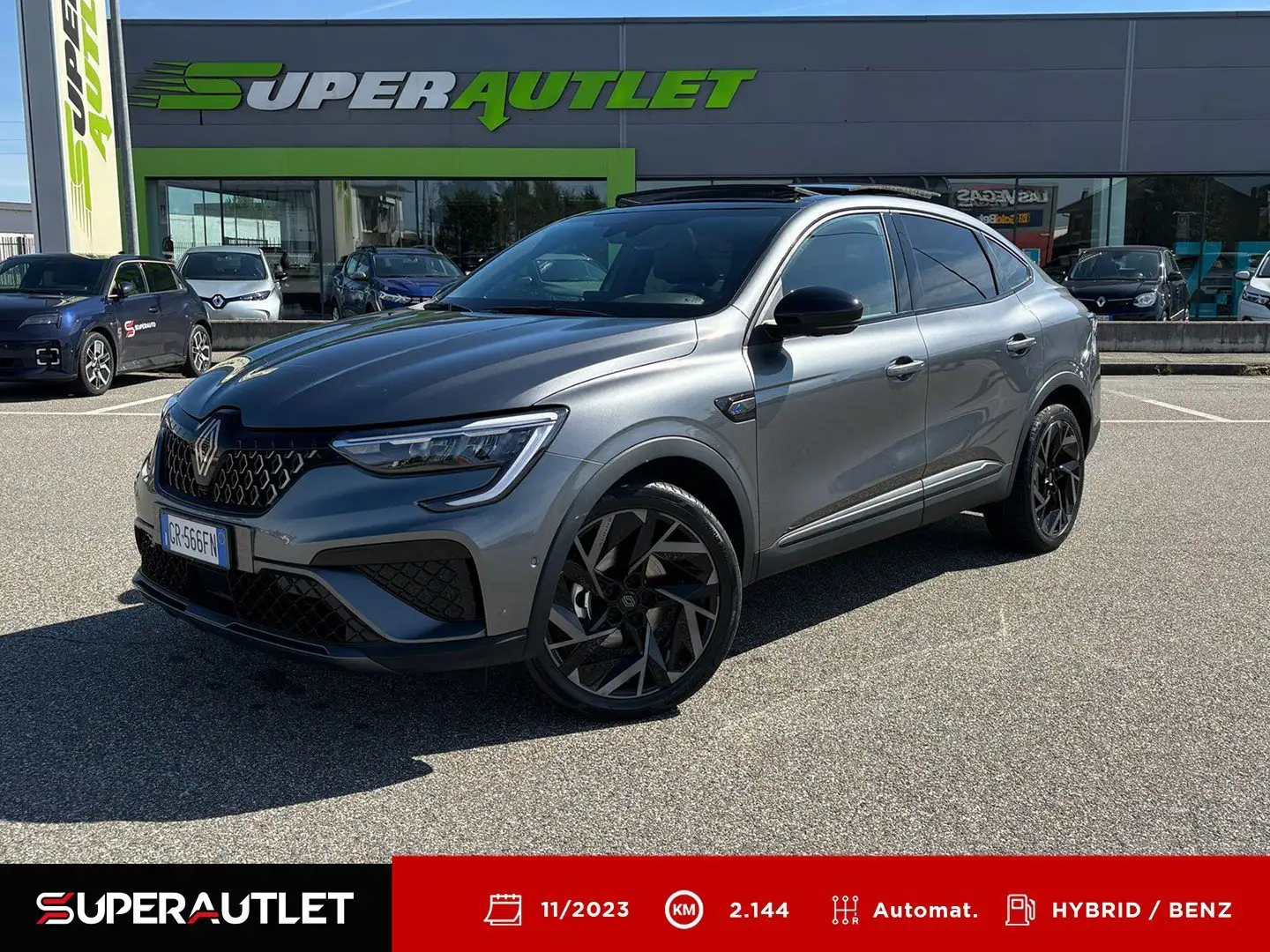 Renault Arkana 1.6 E-Tech full hybrid Esprit Alpine Grigio - 1