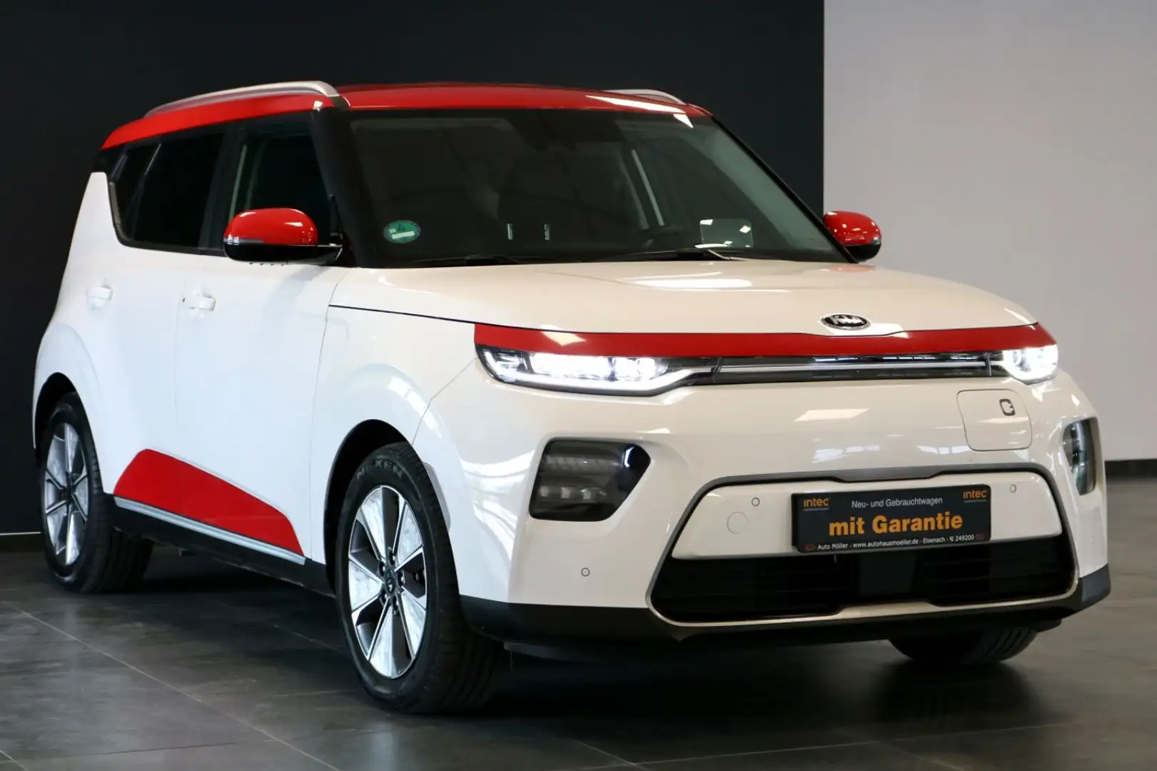 Kia Soul E-SouL Spirit GARANTIE /HEAD-UP/NAVI/H&K Weiß - 1